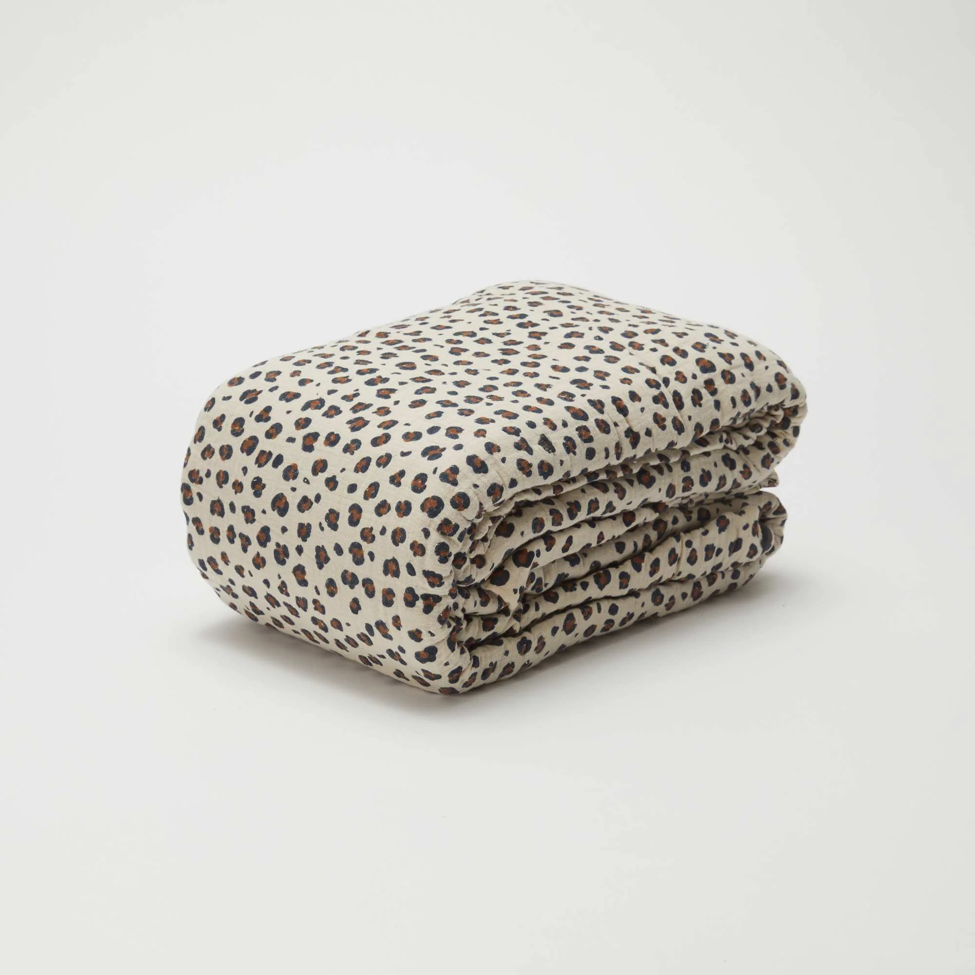 Double Cotton Gauze Bedding Set (240 x 220cm) - Kiabi Home BEIGE - Image 6