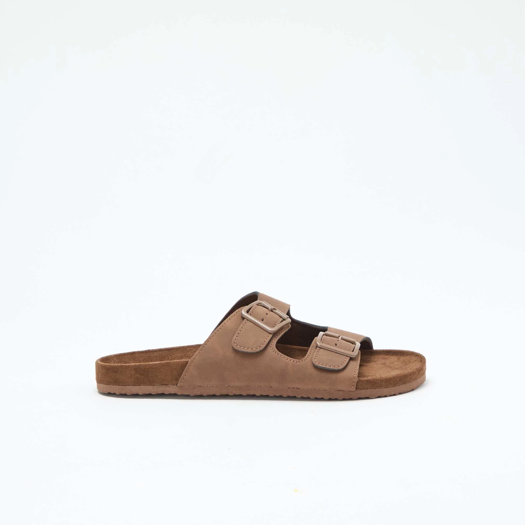 Double Strap Mules BROWN - Image 2