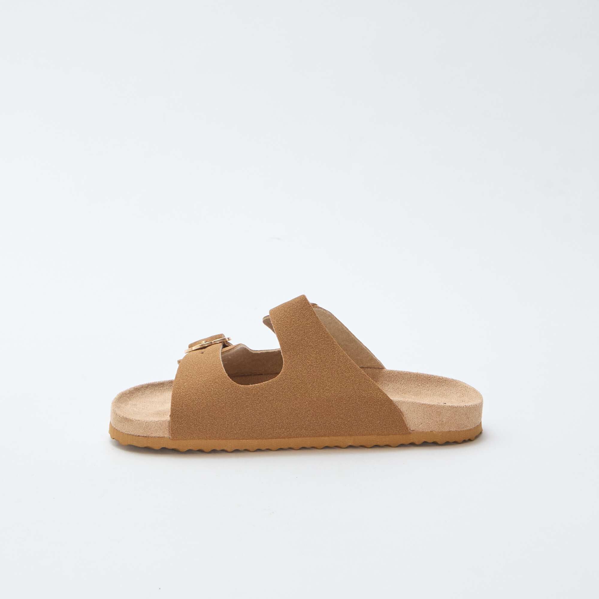 Double Strap Mules BROWN - Image 4