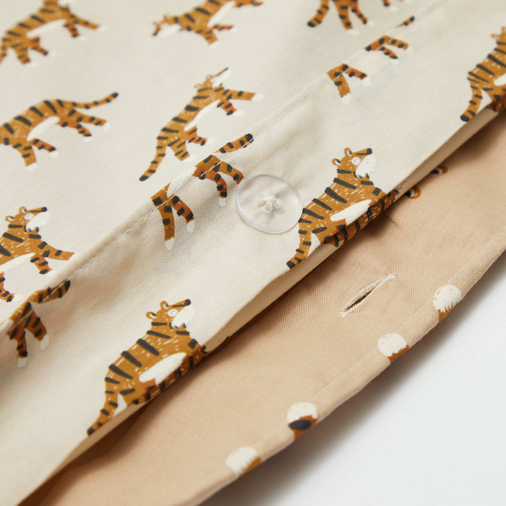 Duvet Cover Bedding Set (140 x 200cm) + Pillowcase - 2 pieces BEIGE - Image 12