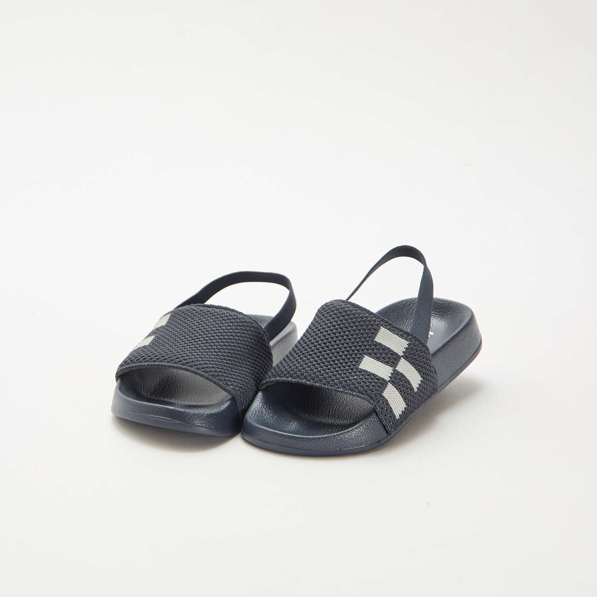 Elasticated Pool Slides BLUE - Image 5