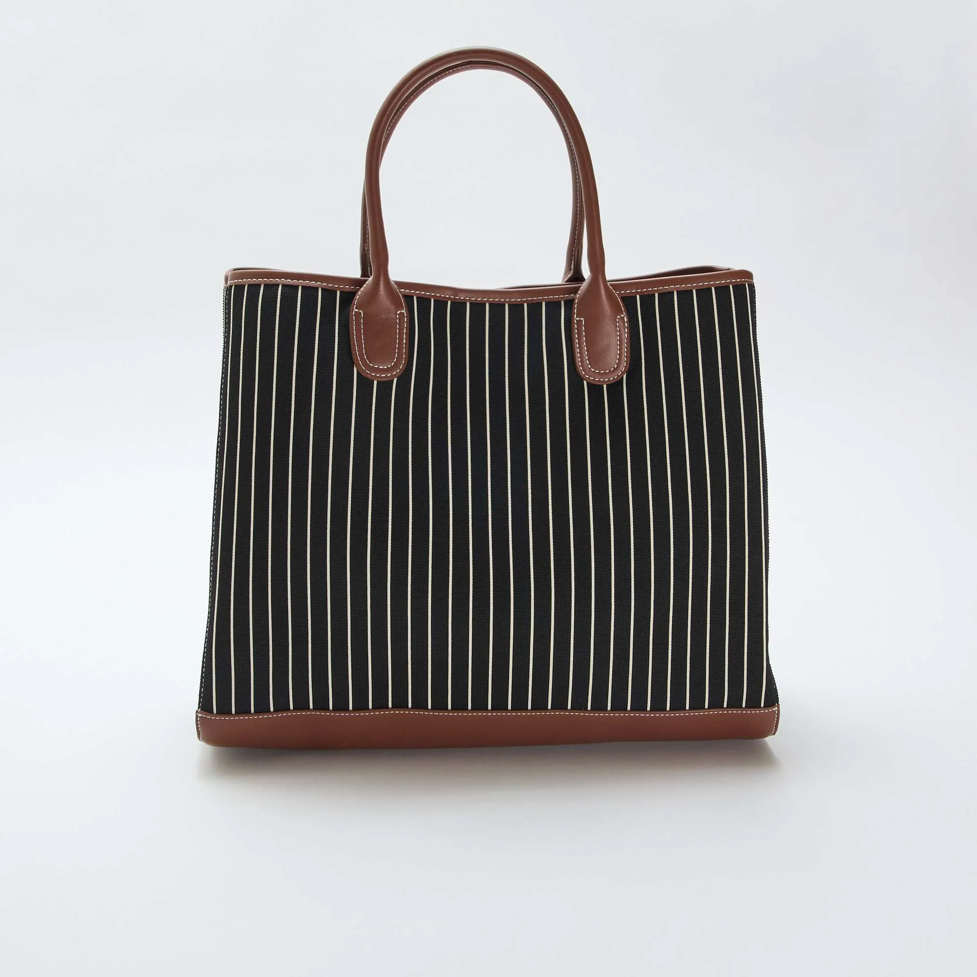 Fabric Tote Bag BLACK - Image 2