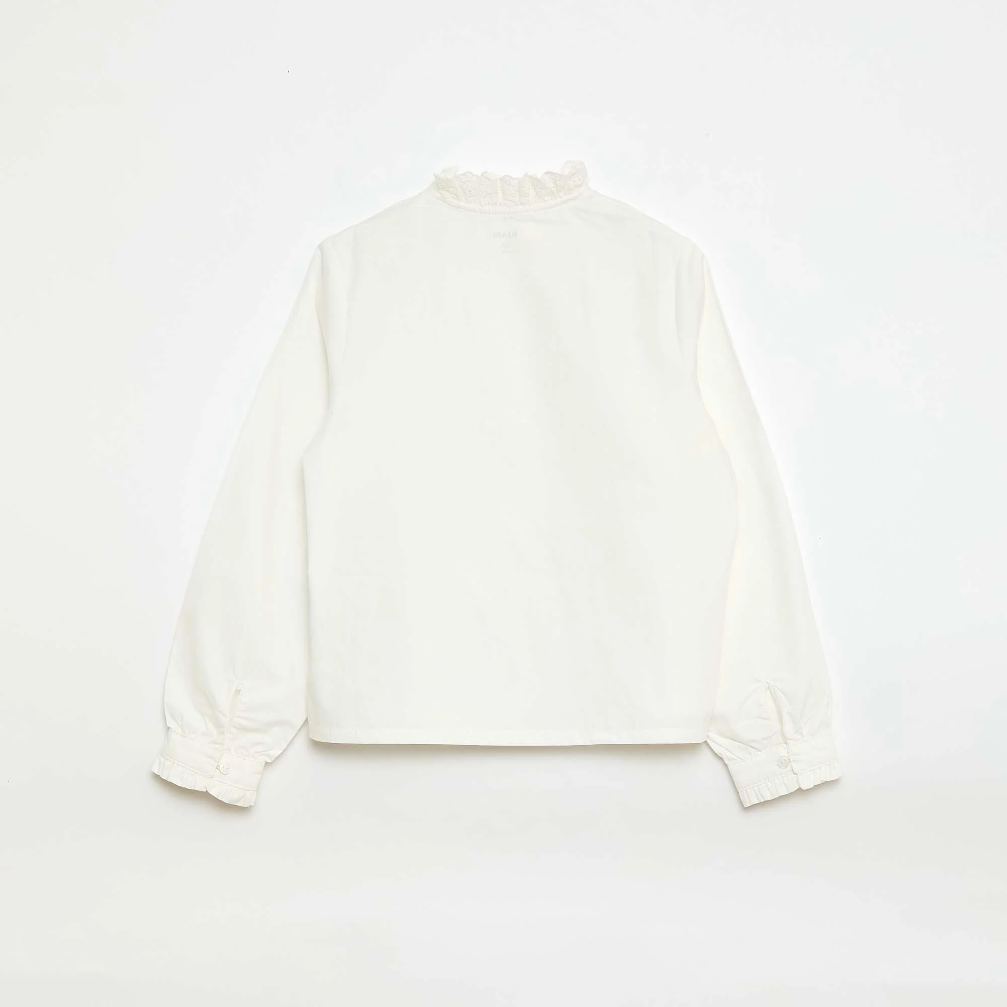 Fancy Collar Shirt WHITE - Image 2