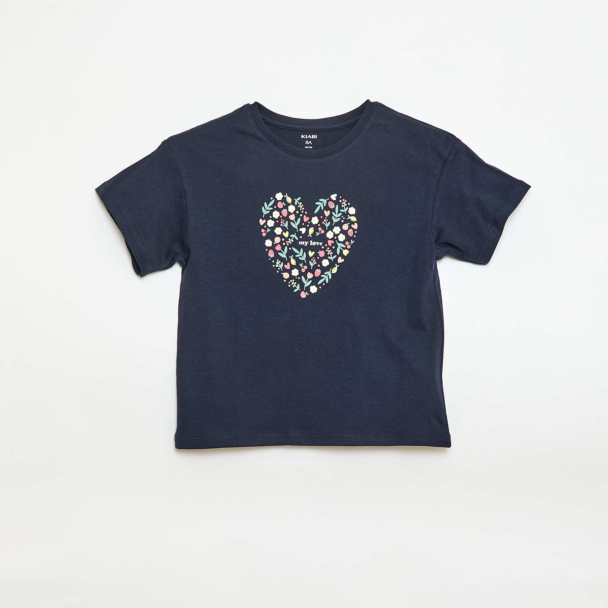 Fantasy Print T-Shirt BLUE