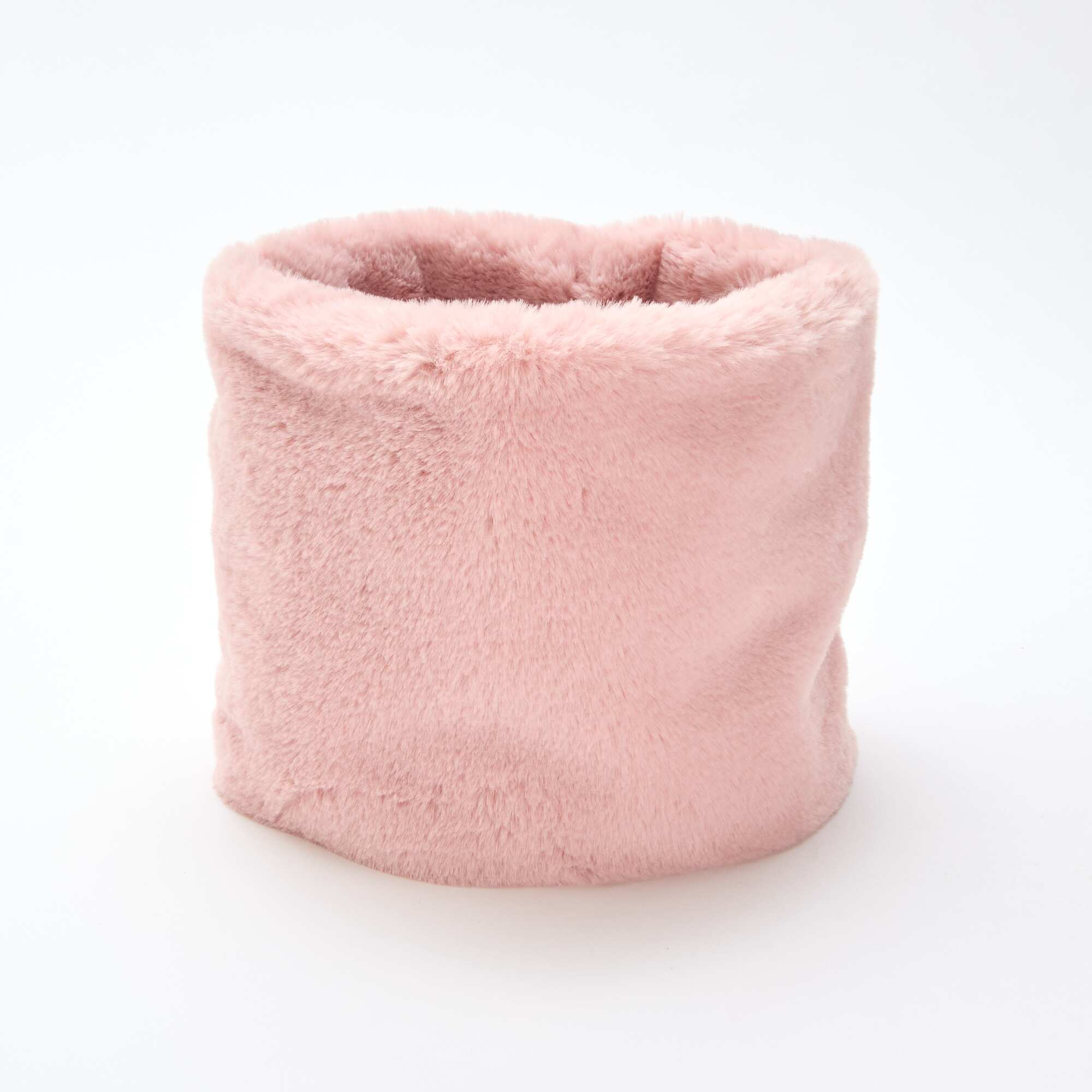 Faux Fur Snood PINK