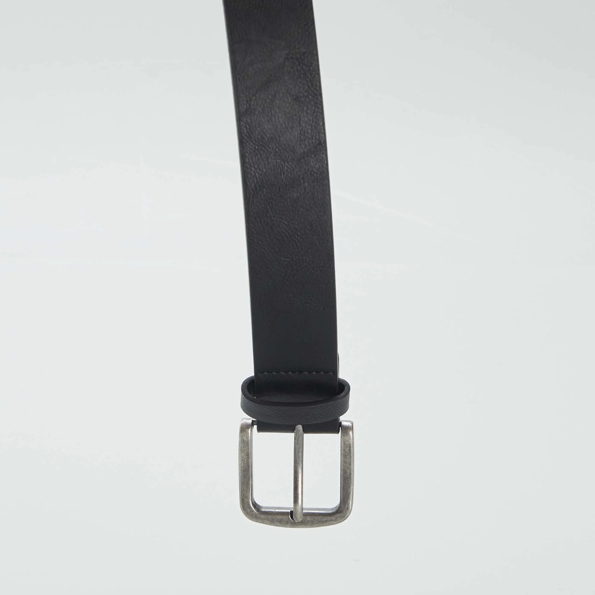 Faux leather belt BLACK - Image 3