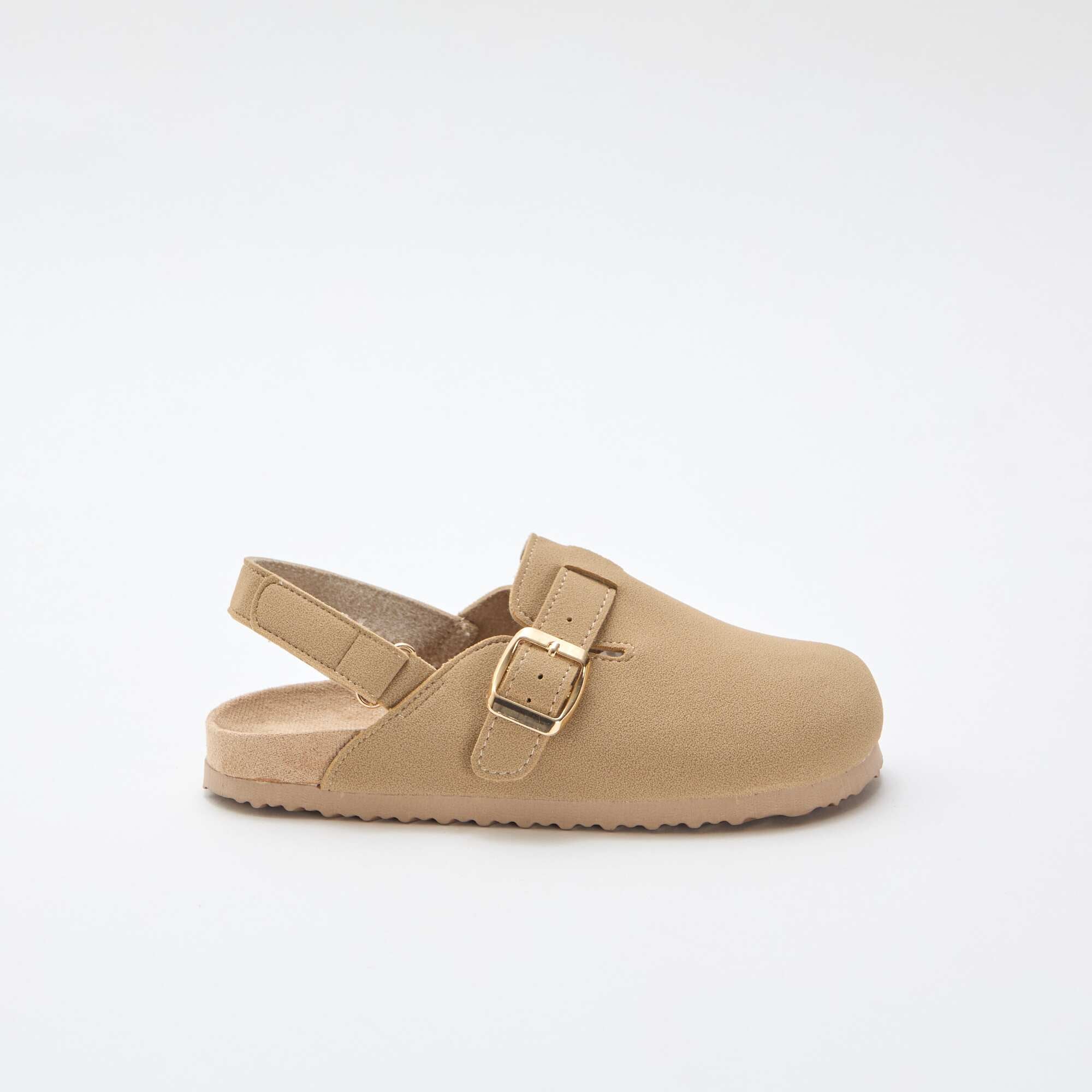 Faux Suede Clog BEIGE - Image 2
