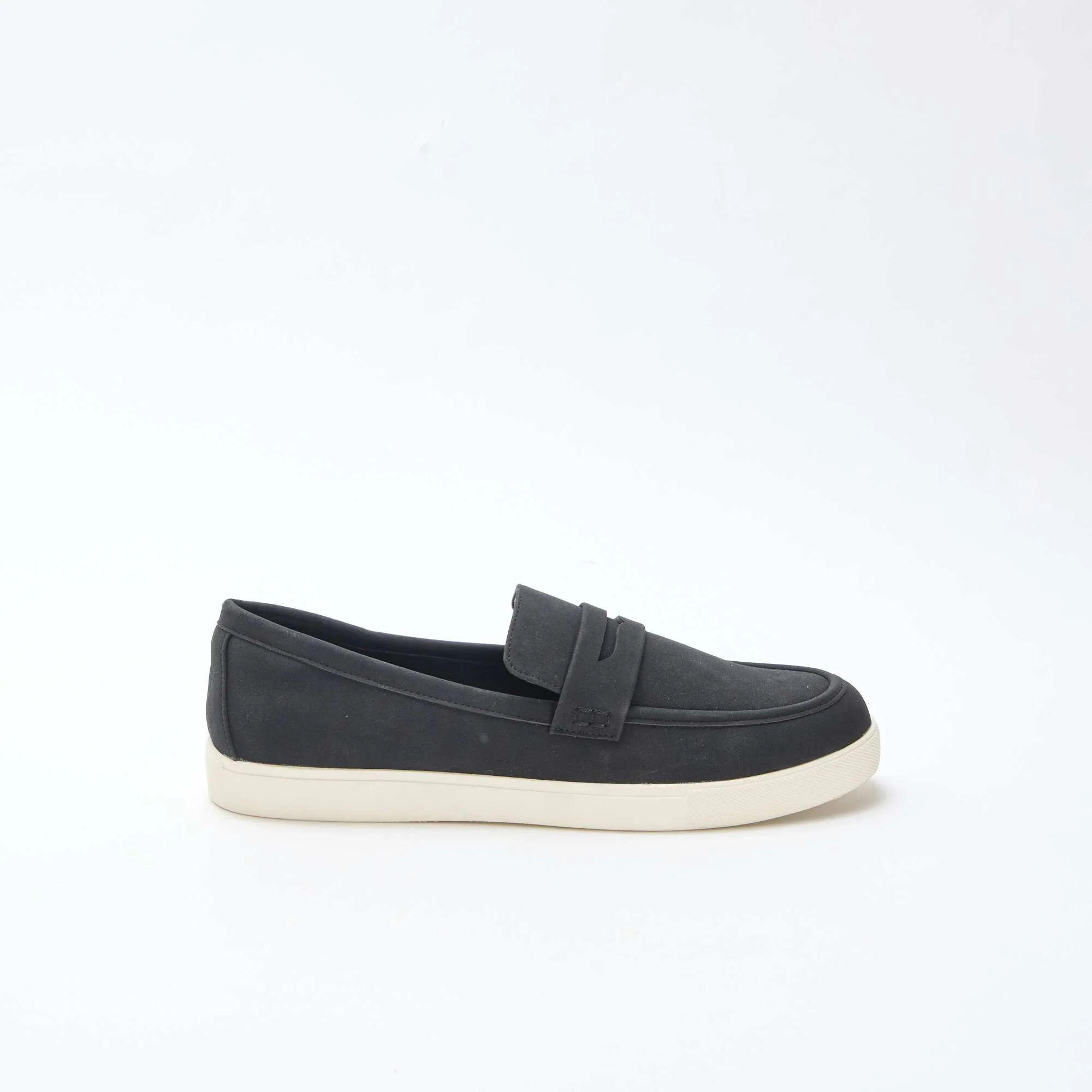 Faux Suede Moccasins BLACK - Image 2