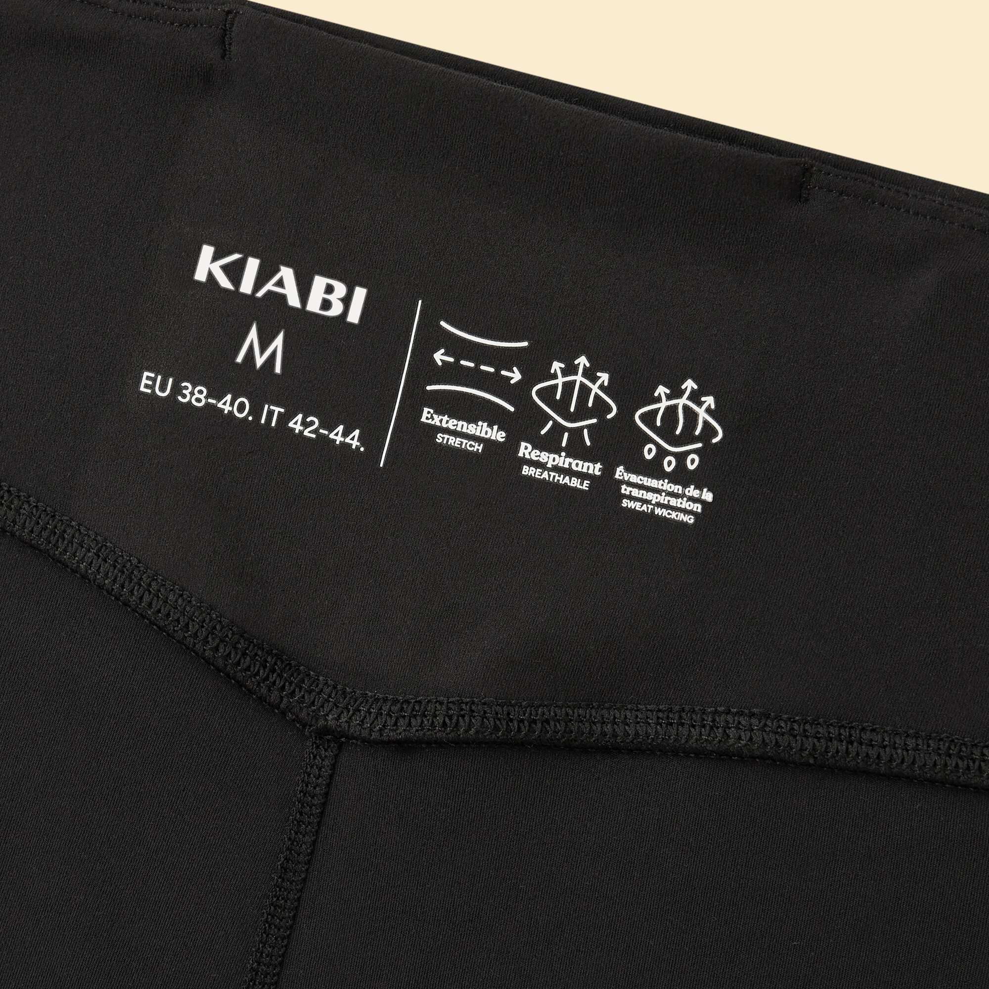 Flare Sport Leggings BLACK - Image 3