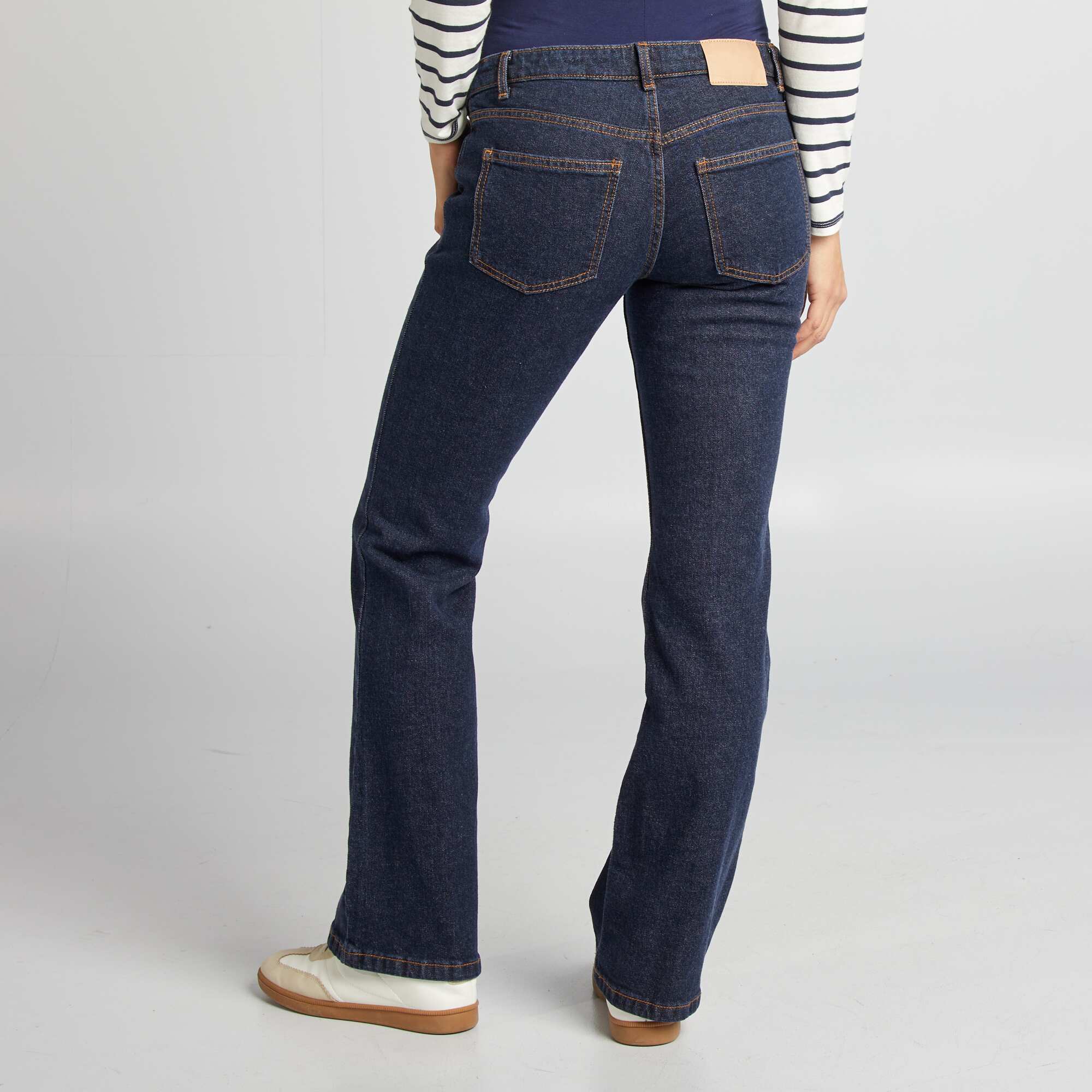 Flared maternity jeans BLUE - Image 3