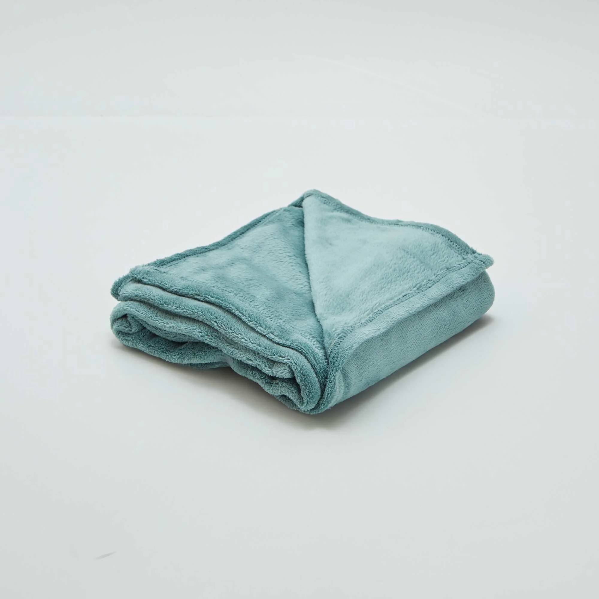 Fleece baby blanket GREEN - Image 3