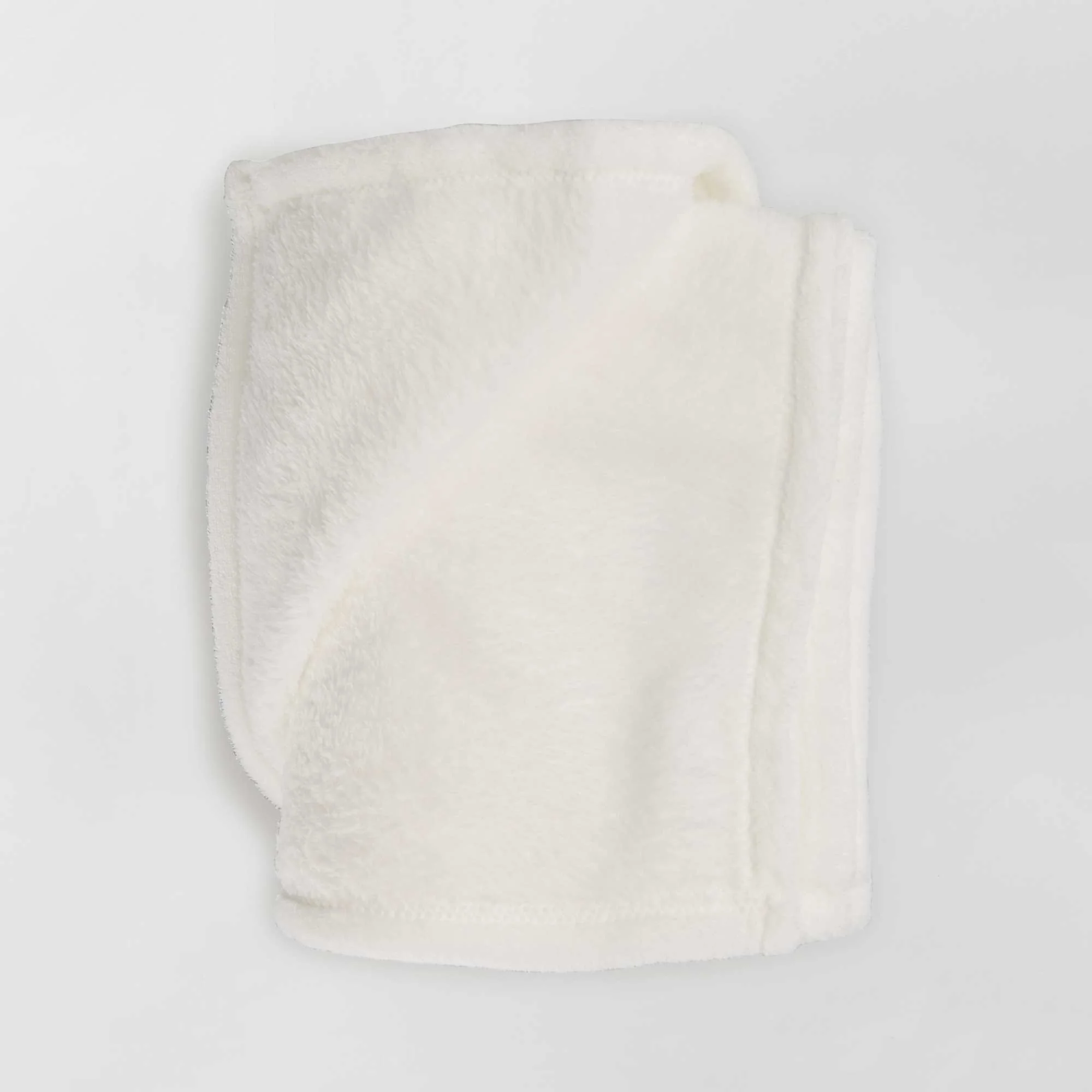 Fleece baby blanket White - Image 2