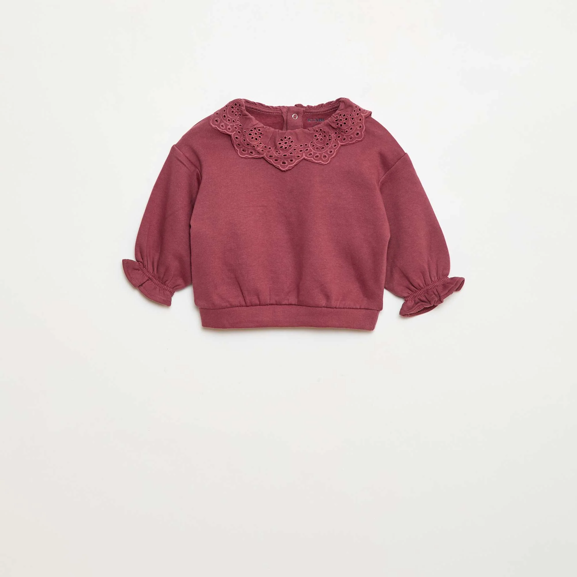 Fleece Jogger Set + Sweatshirt - 2 Piece PINK - Image 2