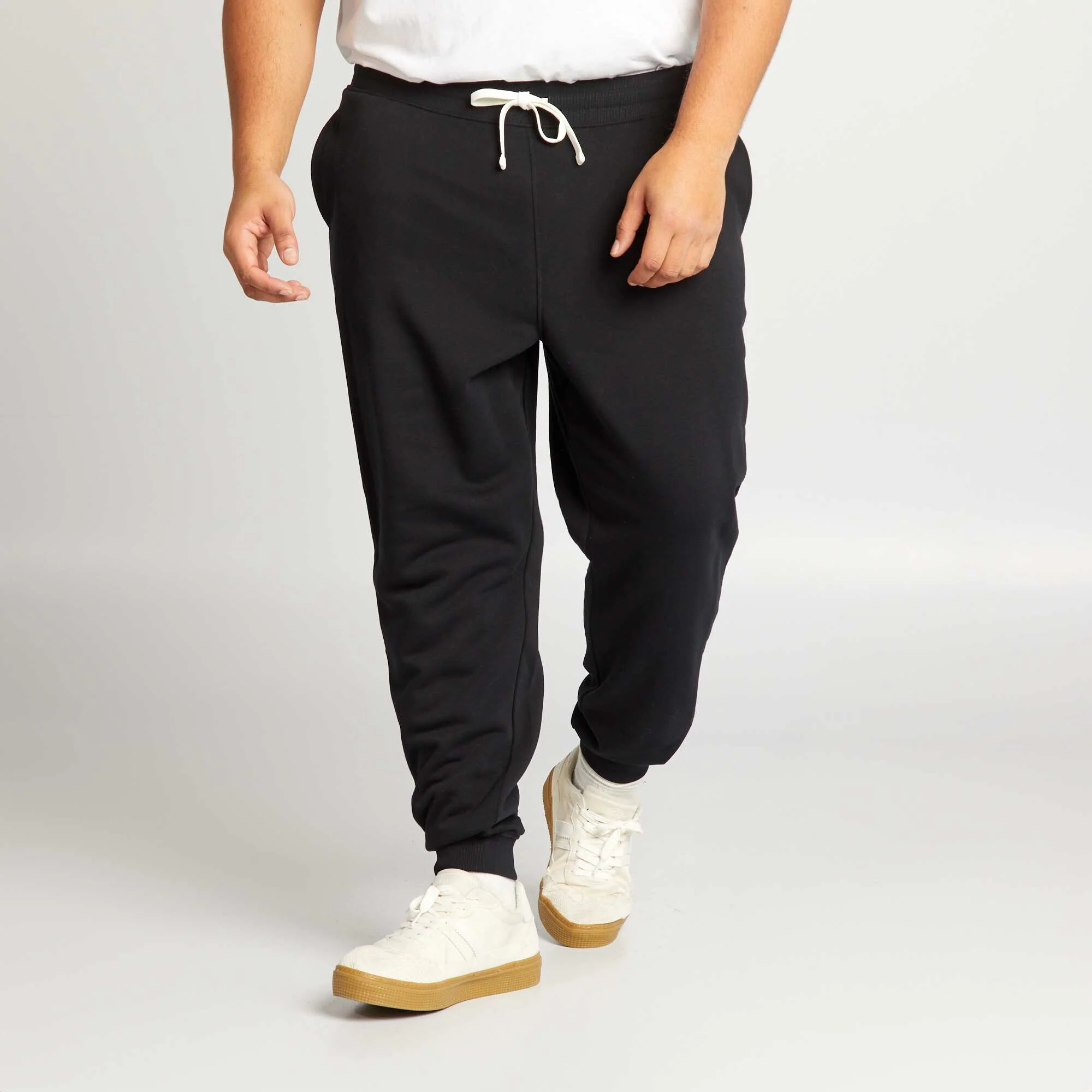 Fleece Joggers BLACK - Image 2