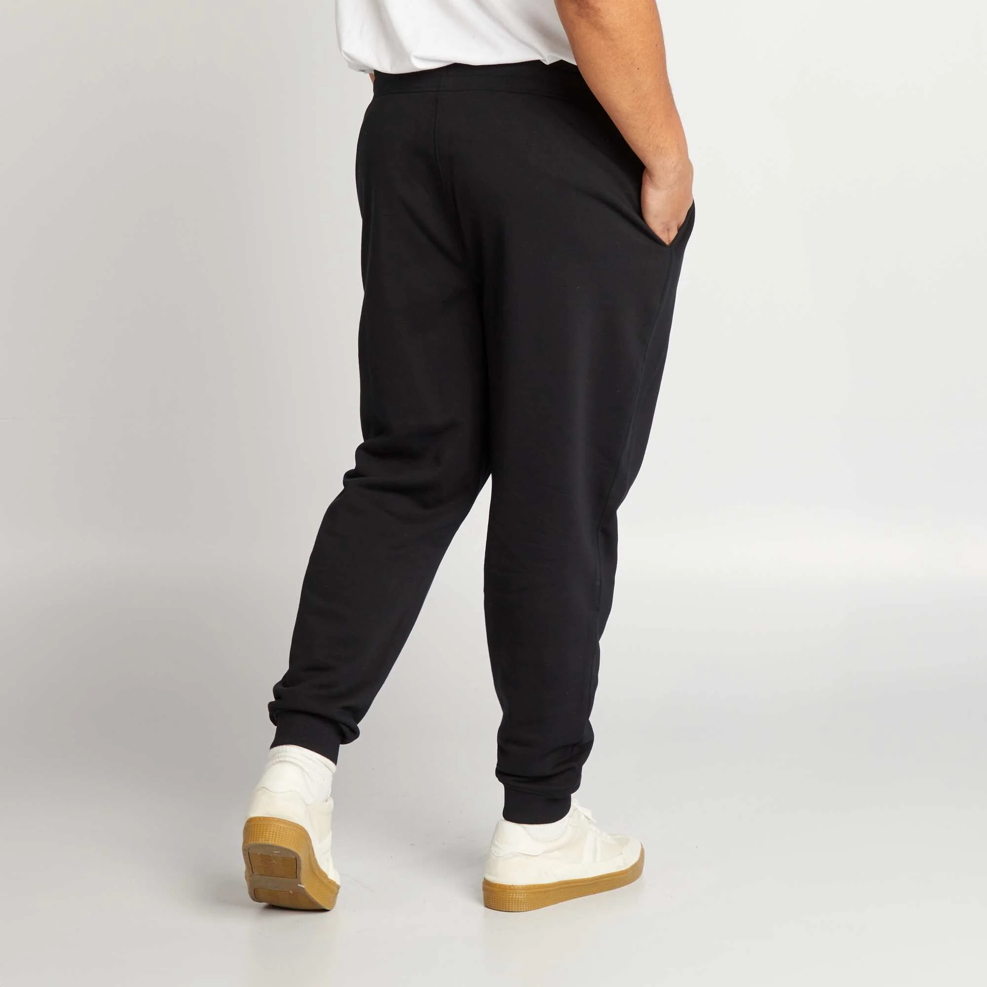 Fleece Joggers BLACK - Image 3