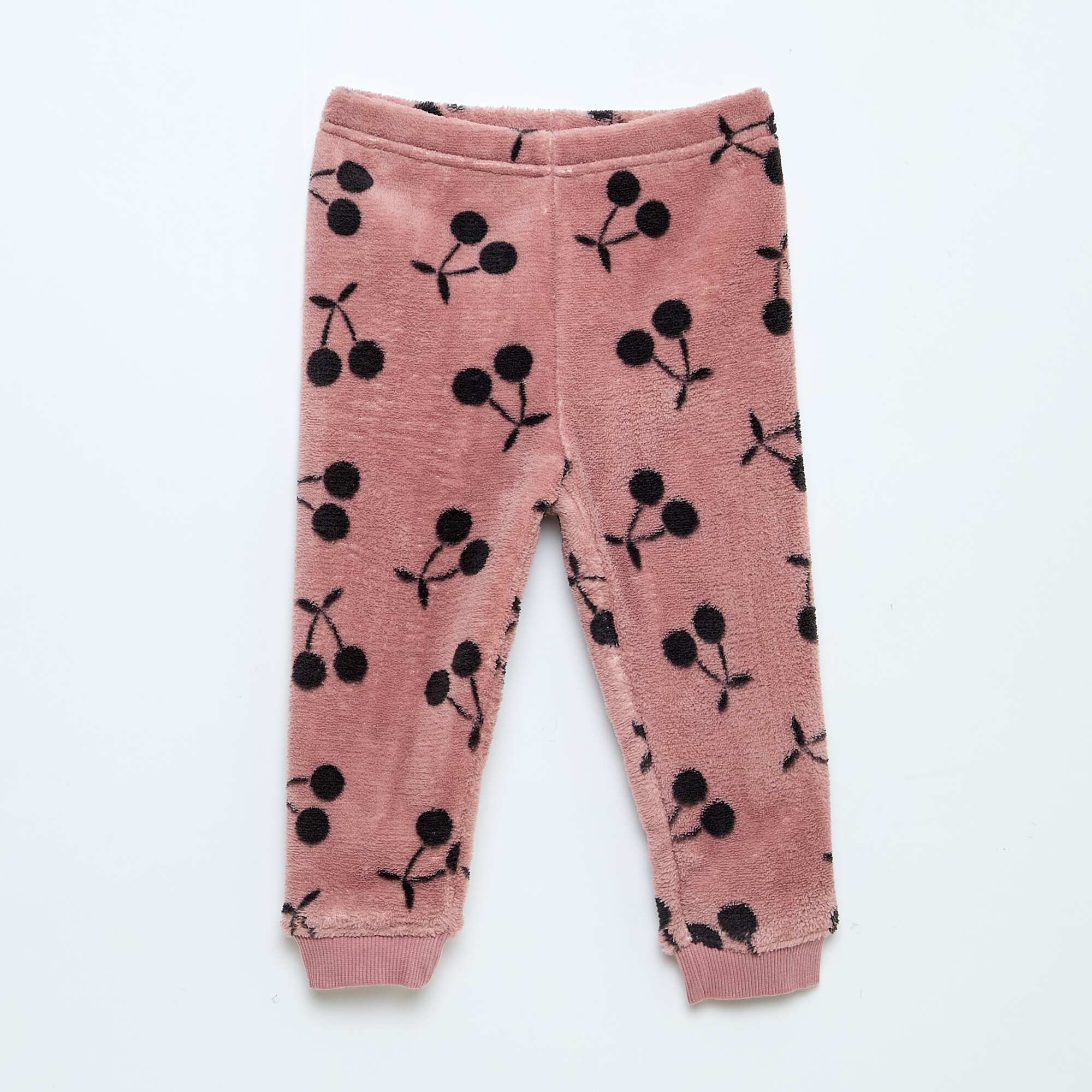 Fleece Long Pyjama Set - 2 pieces PINK - Image 5