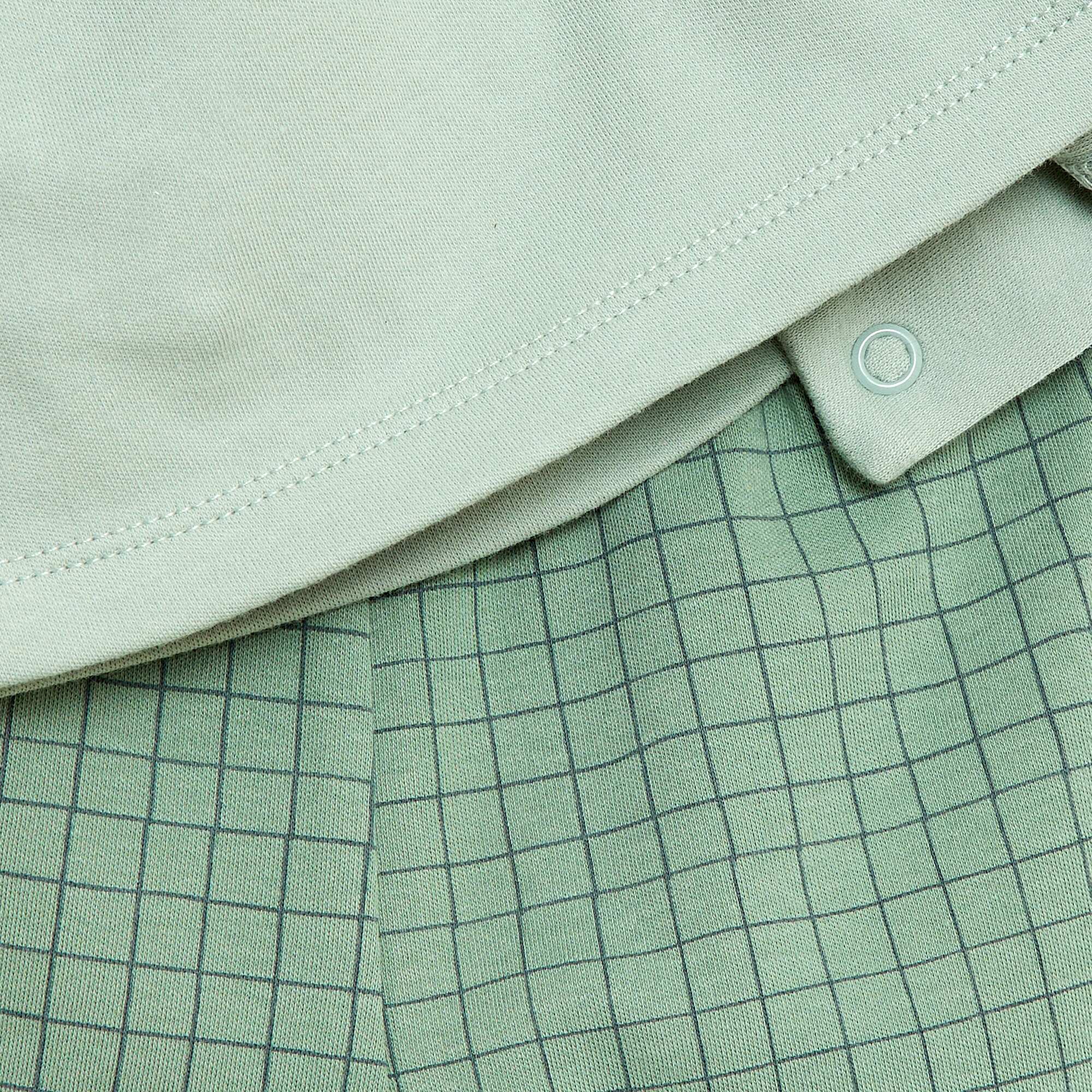 Fleece Pajama Set - 2 Pieces GREEN - Image 4