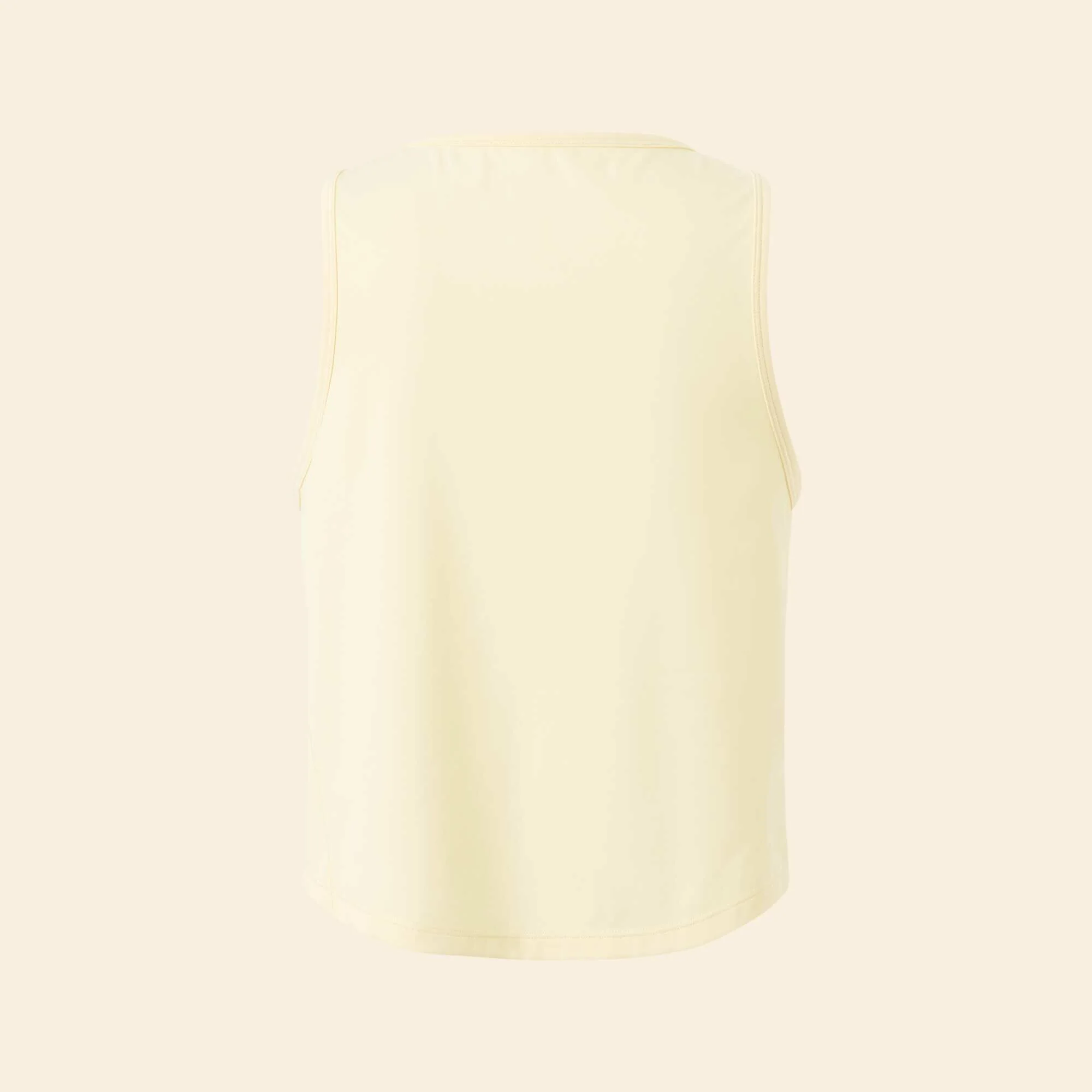 Flowy Sports Tank Top YELLOW - Image 2