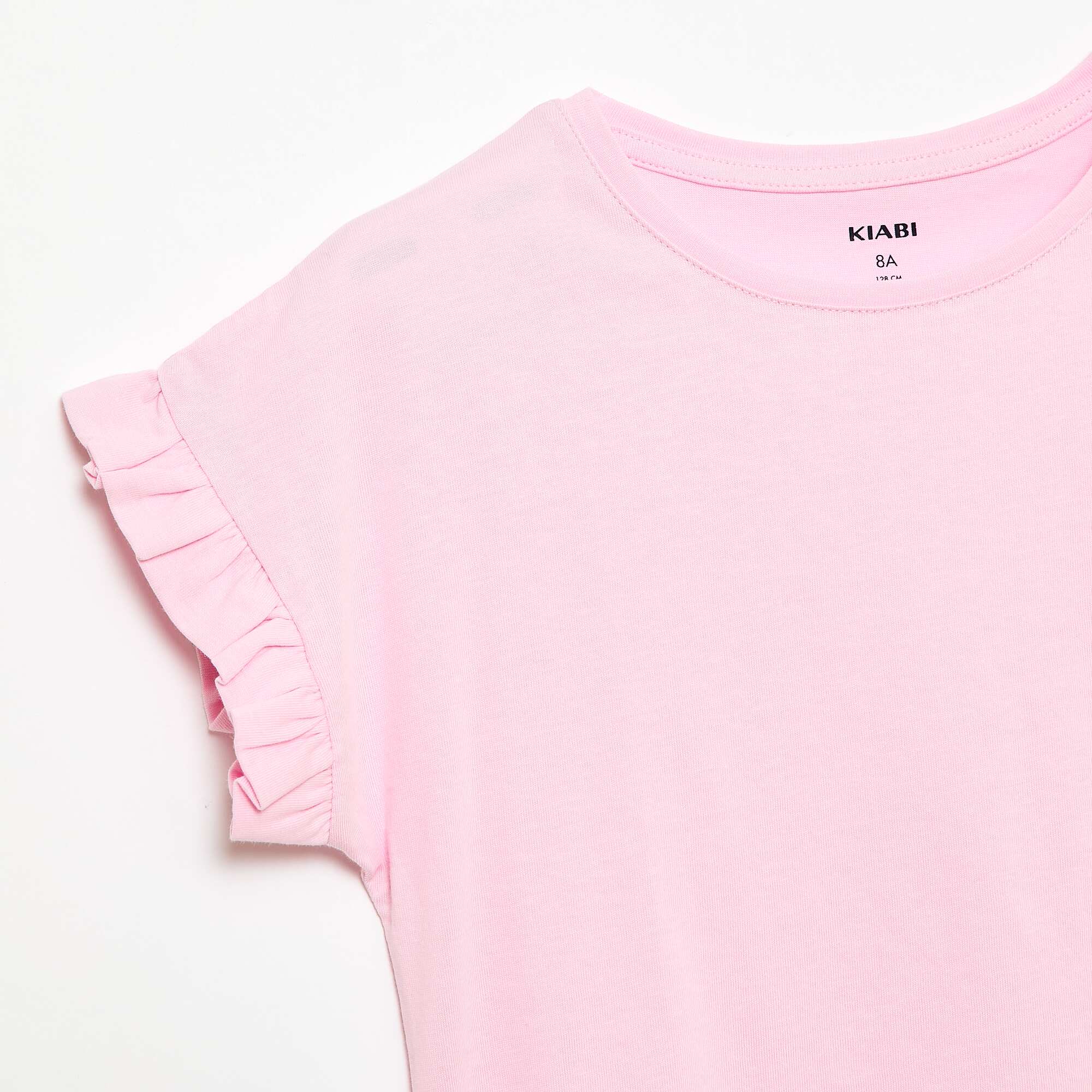 Flutter Sleeve T-shirt PINK - Image 2