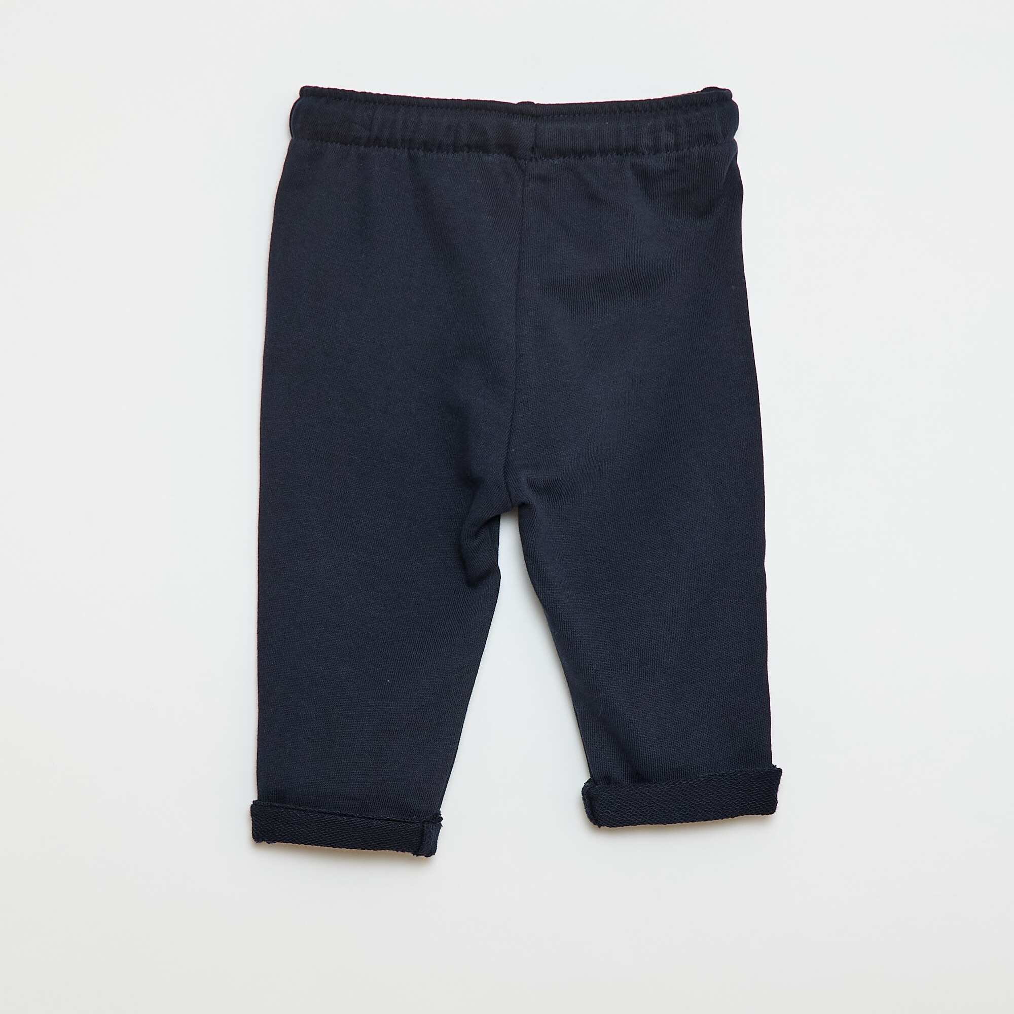 French Terry Jogger Pants BLUE - Image 2