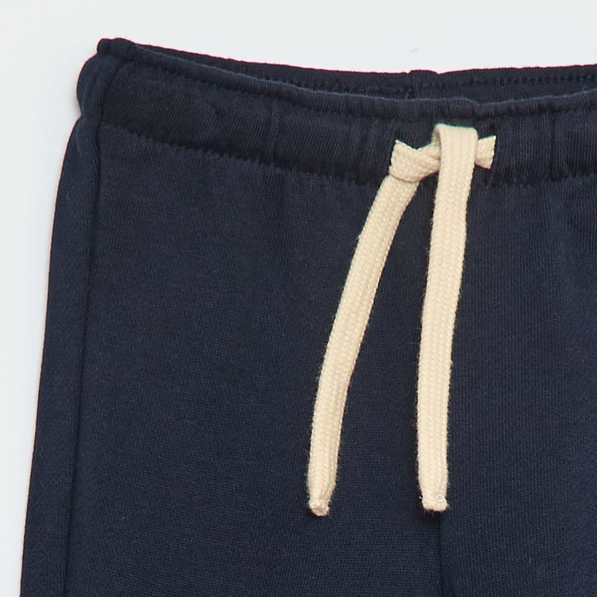 French Terry Jogger Pants BLUE - Image 3