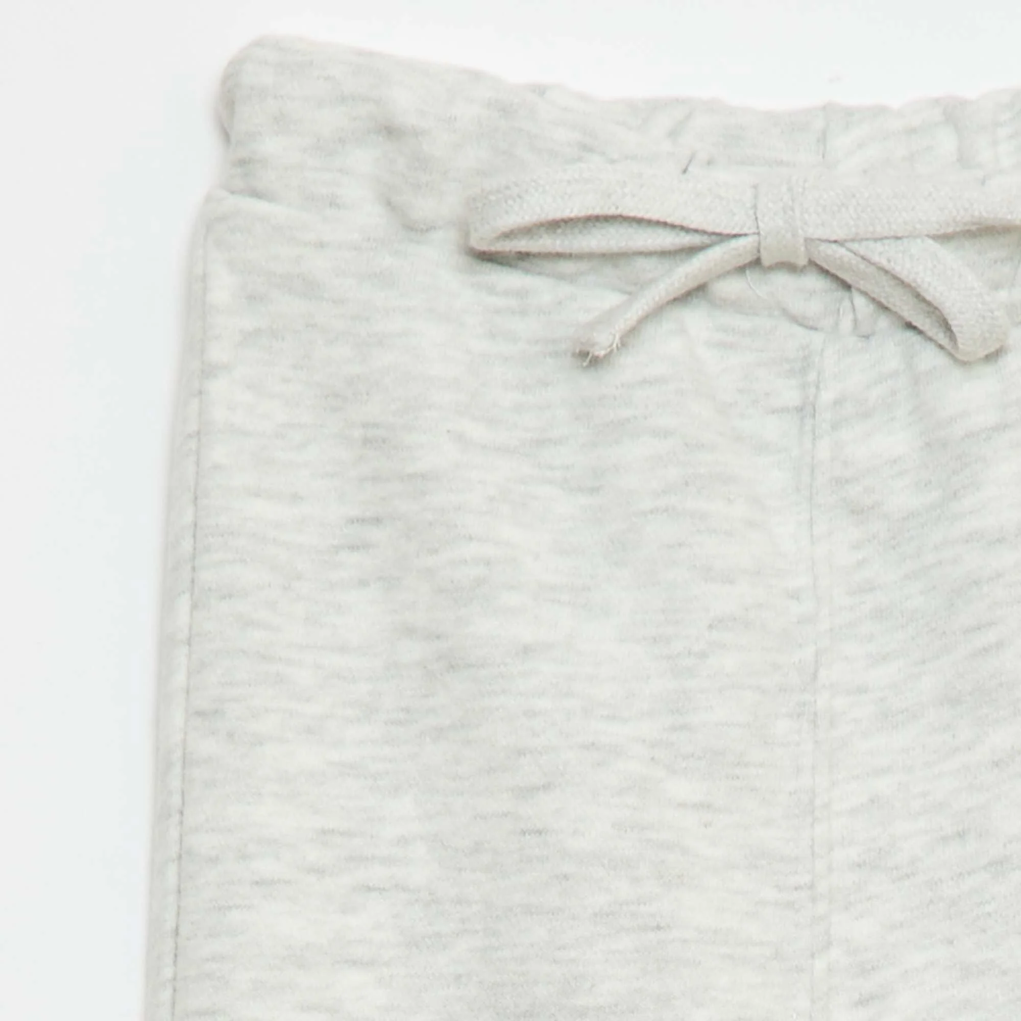 French Terry Jogger Pants GREY - Image 2