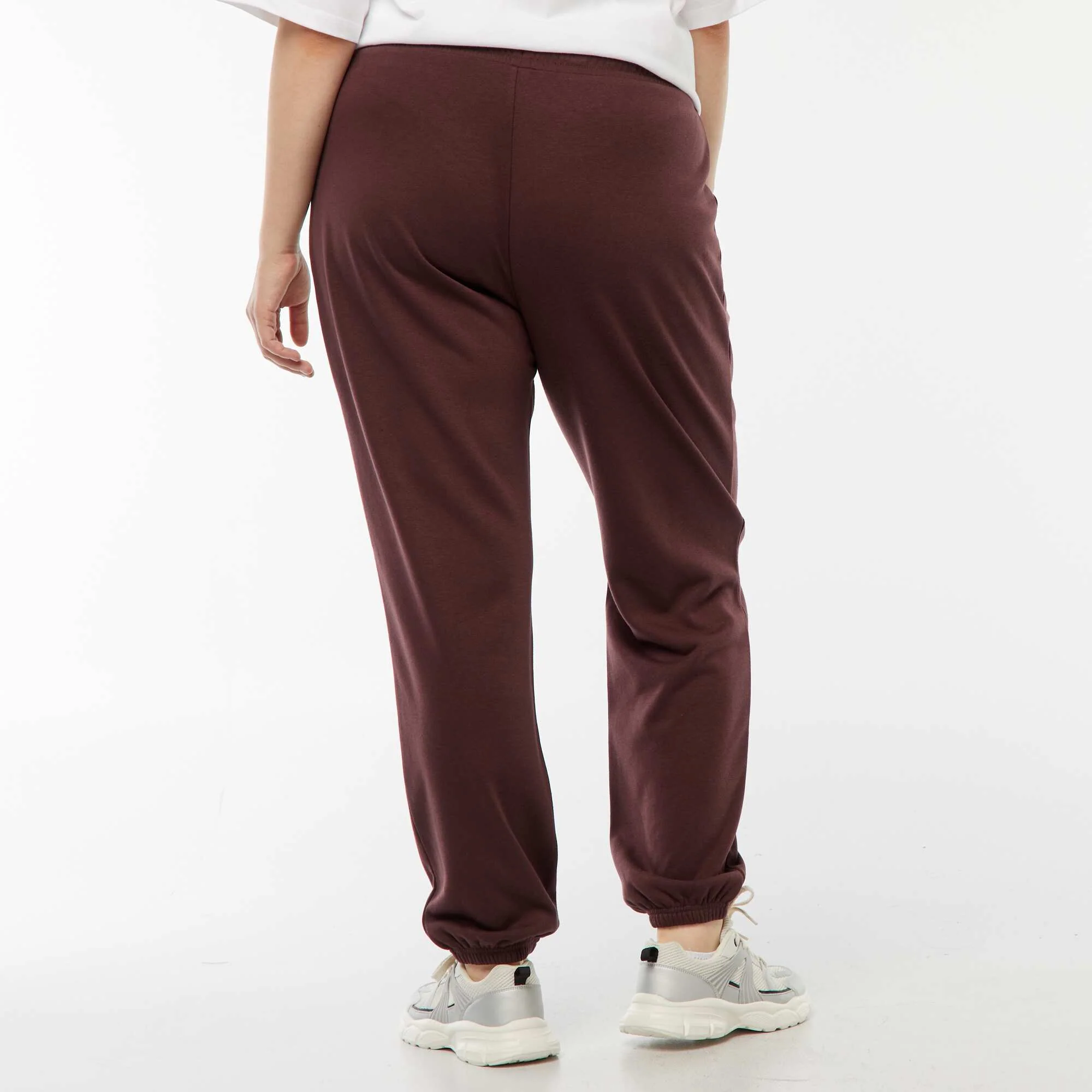 French terry sports joggers PURPLE - Image 3