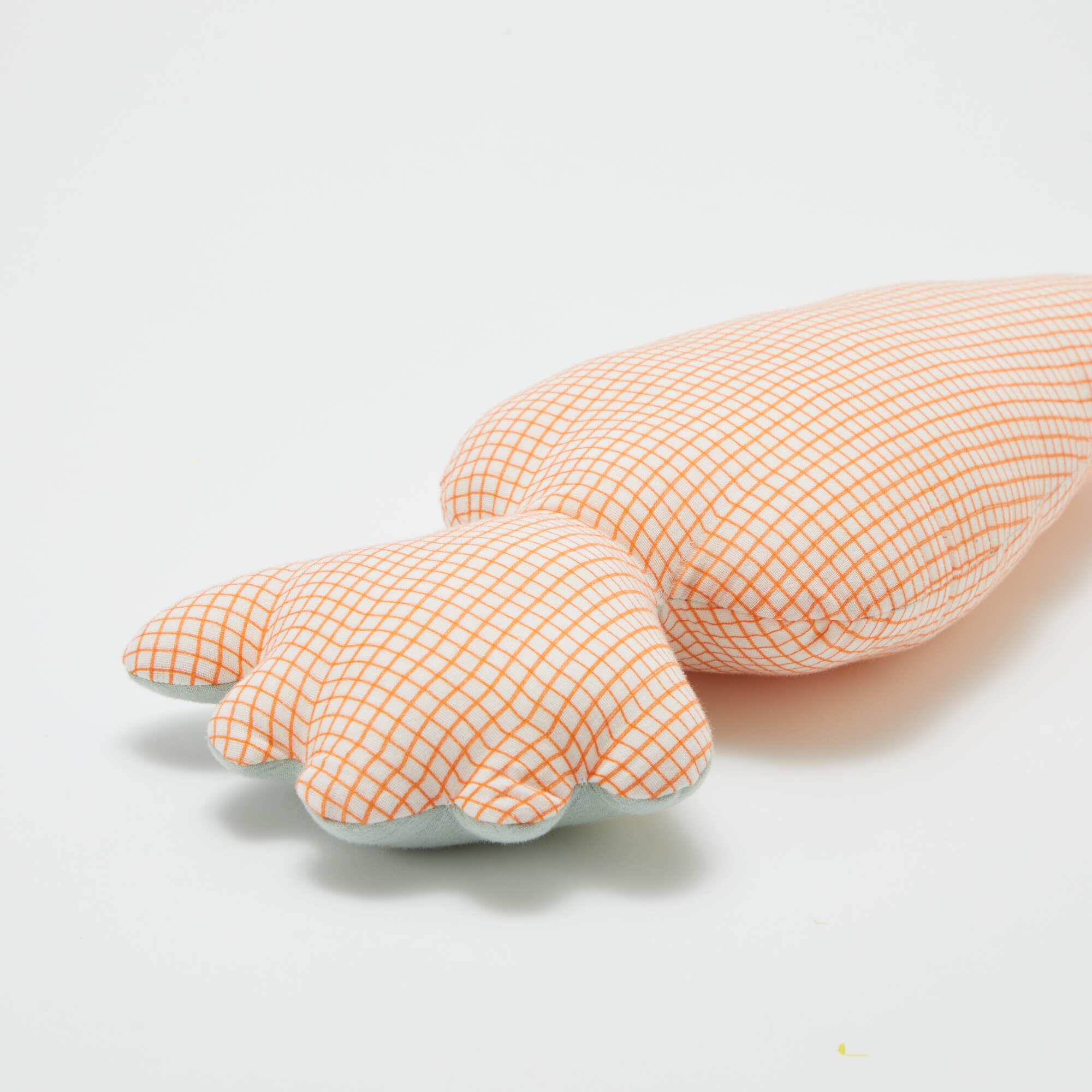 Fruit and Vegetable Shaped Cushion - Carrot ORANGE - Image 5