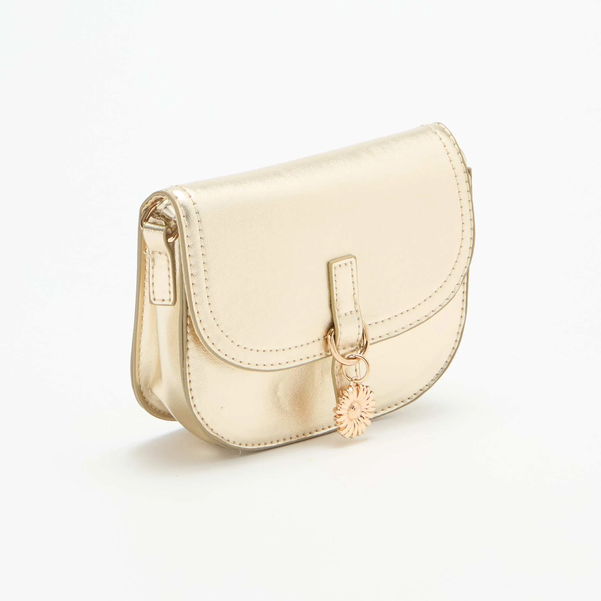Gold Shoulder Bag BEIGE