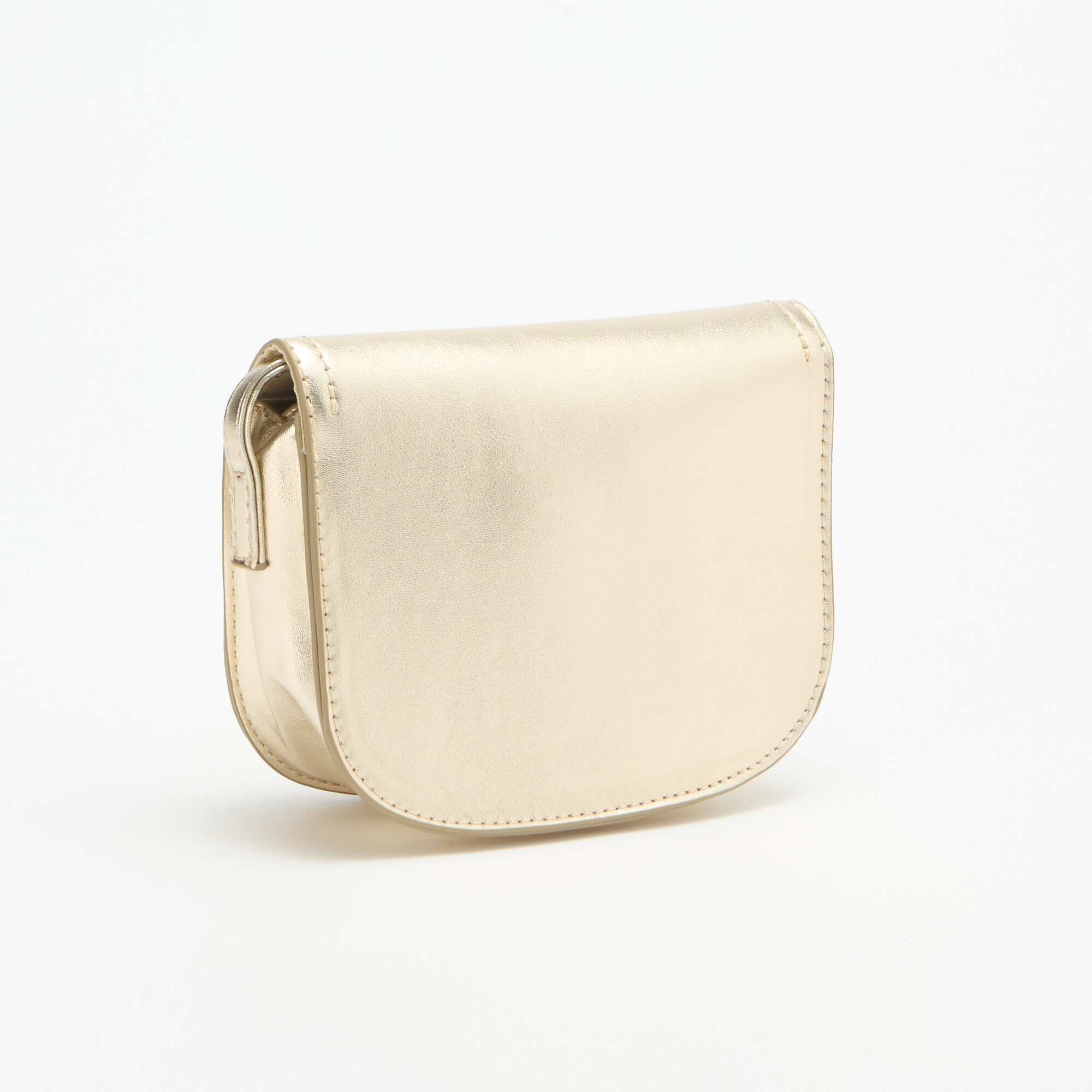 Gold Shoulder Bag BEIGE - Image 2