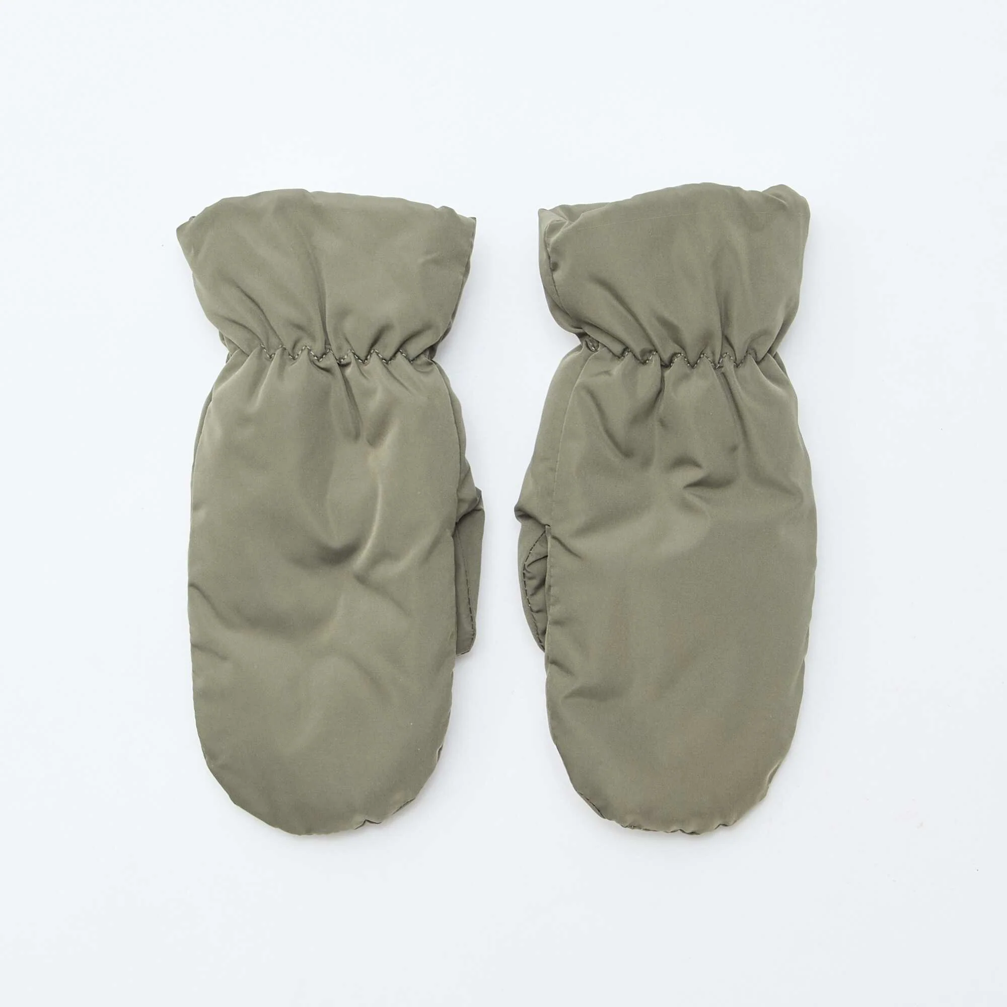 Hat and Mitten Set KHAKI - Image 4