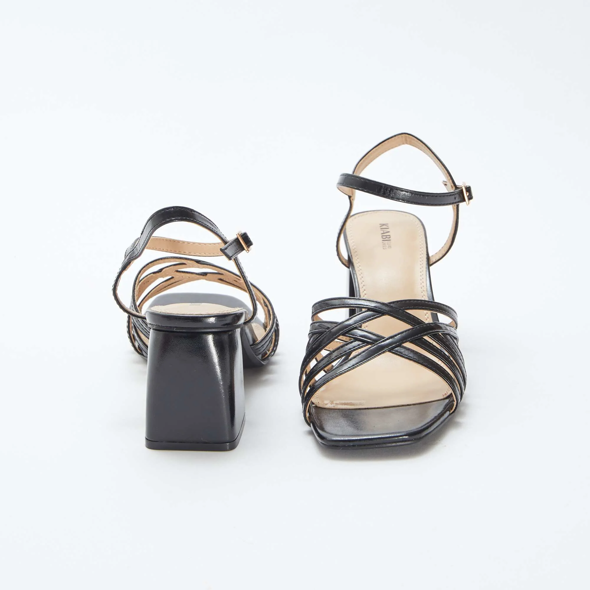 Heeled sandals BLACK - Image 3