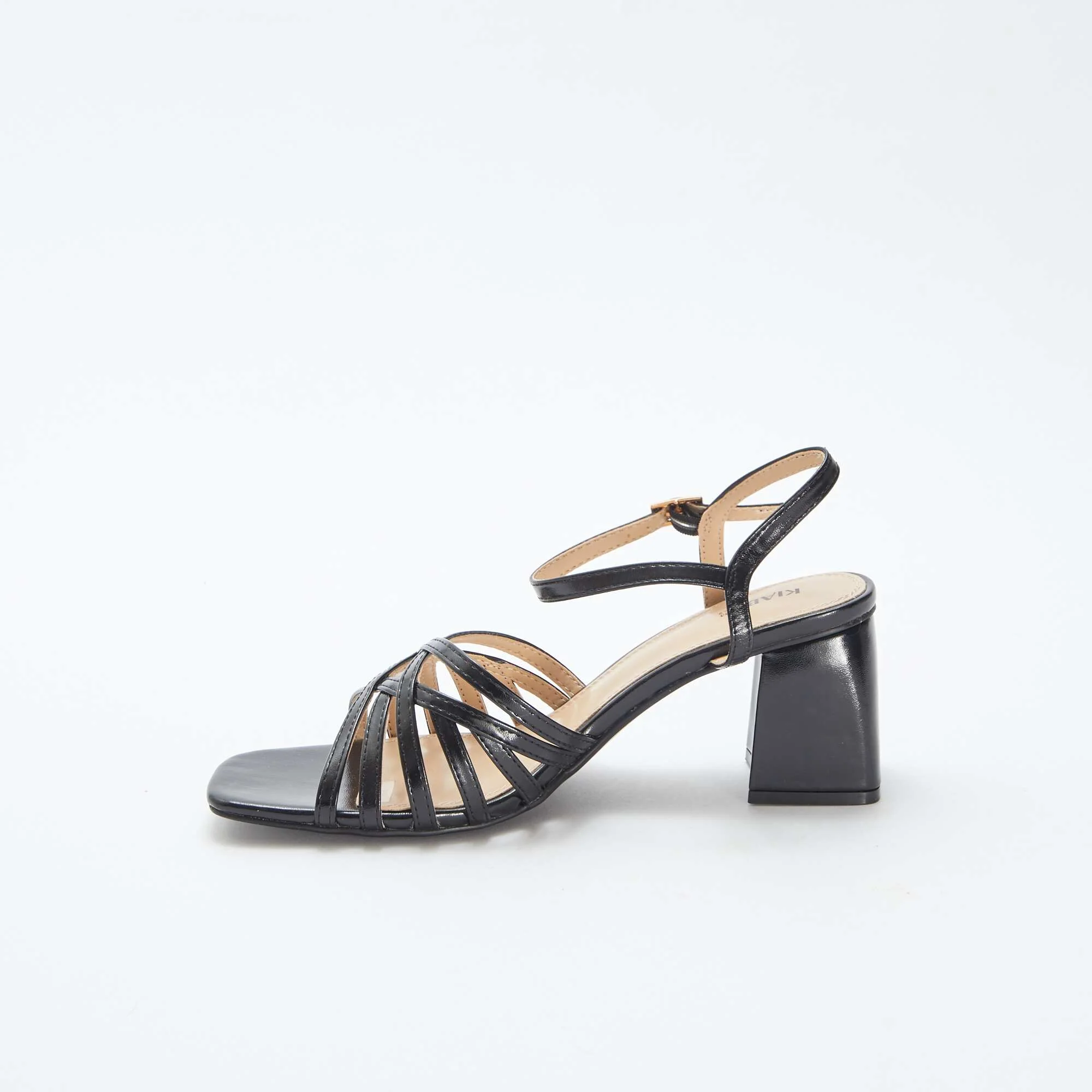 Heeled sandals BLACK - Image 4