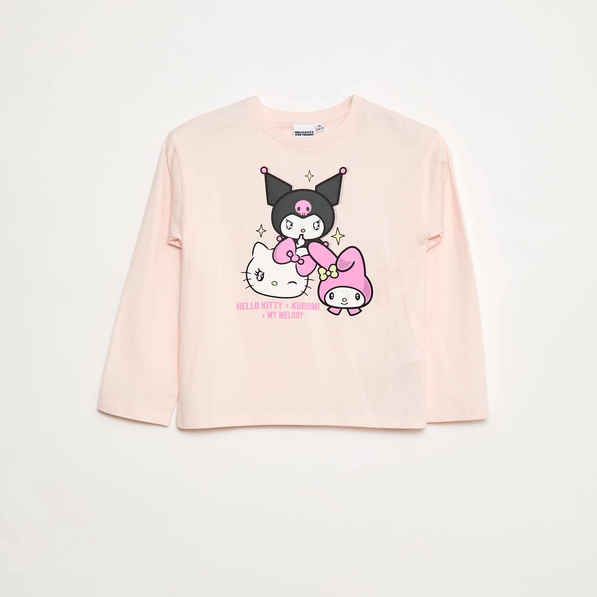 Hello Kitty Print T-shirt PINK