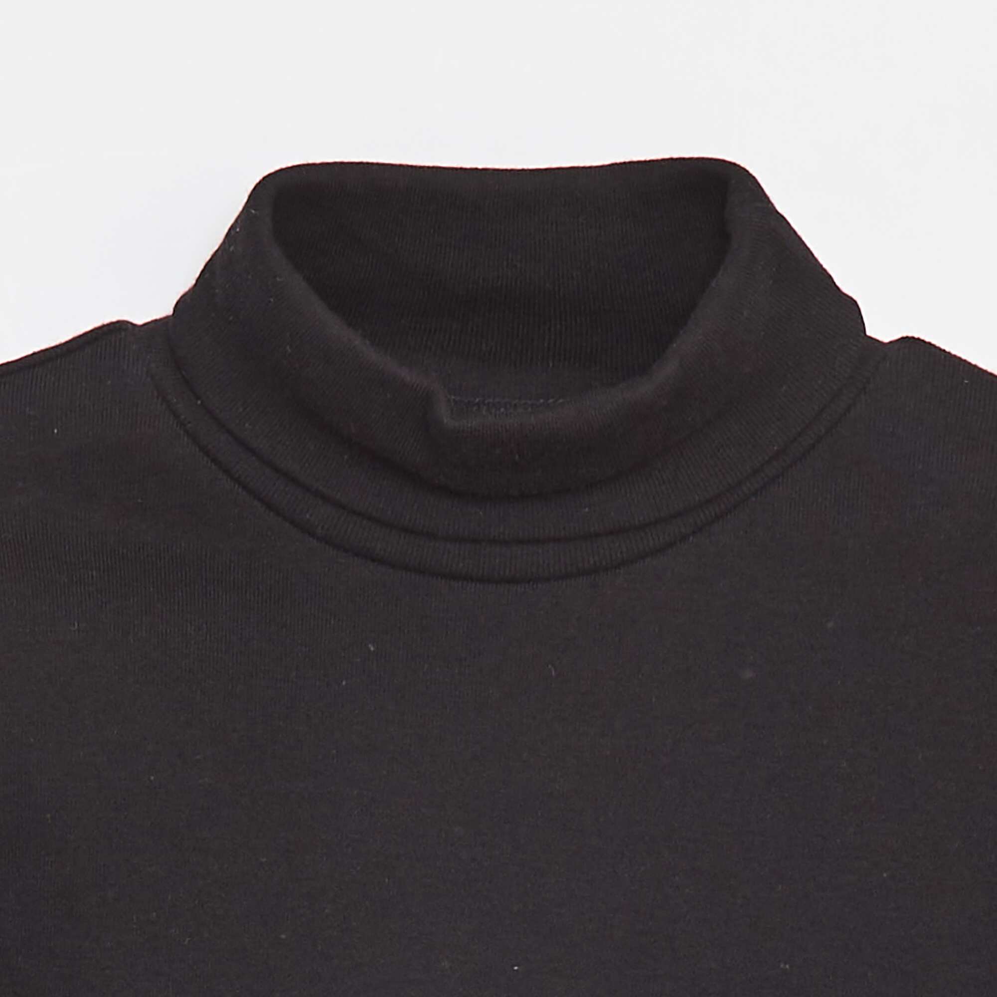 High neck undersweater BLACK - Image 2