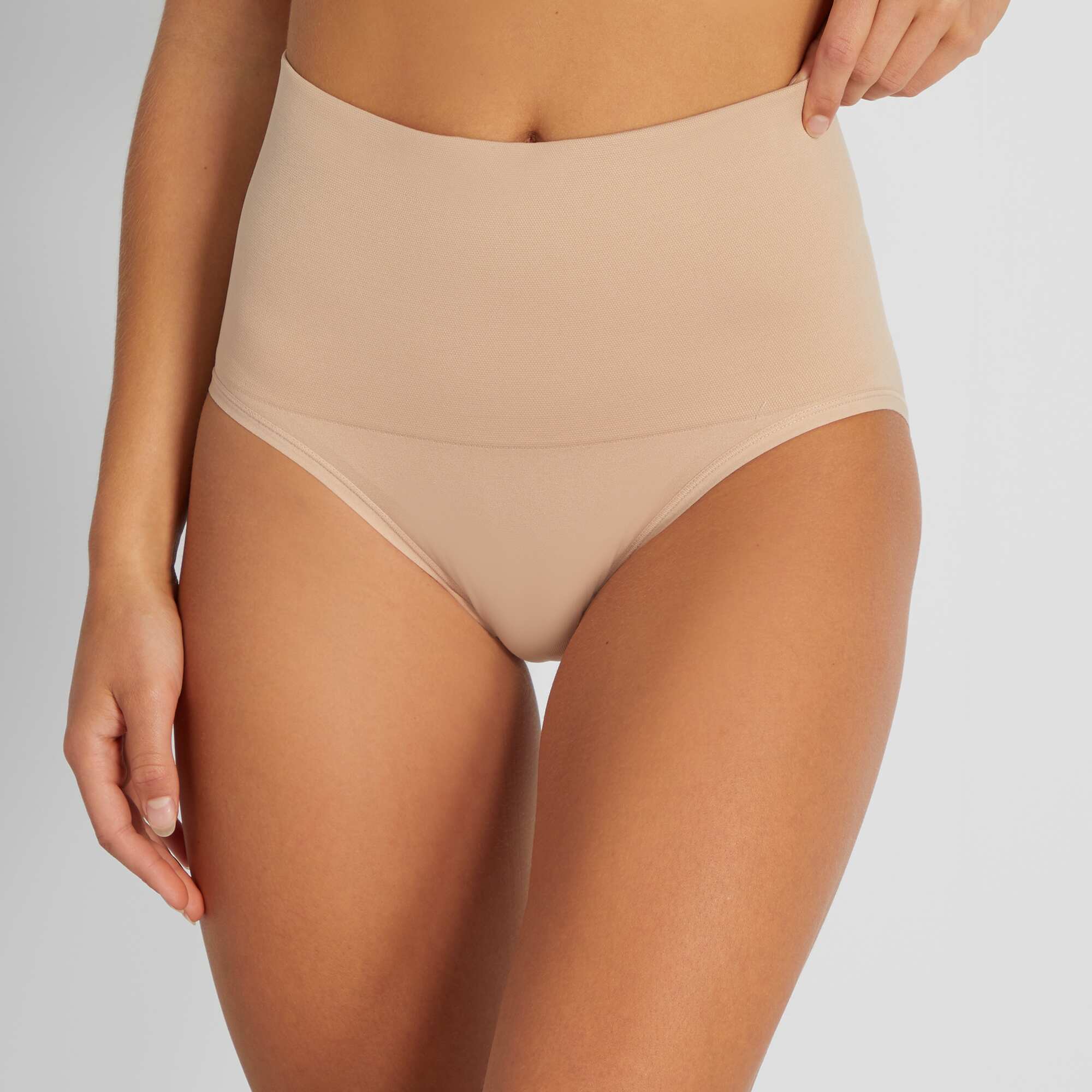 High-waisted control briefs PINK - Image 2