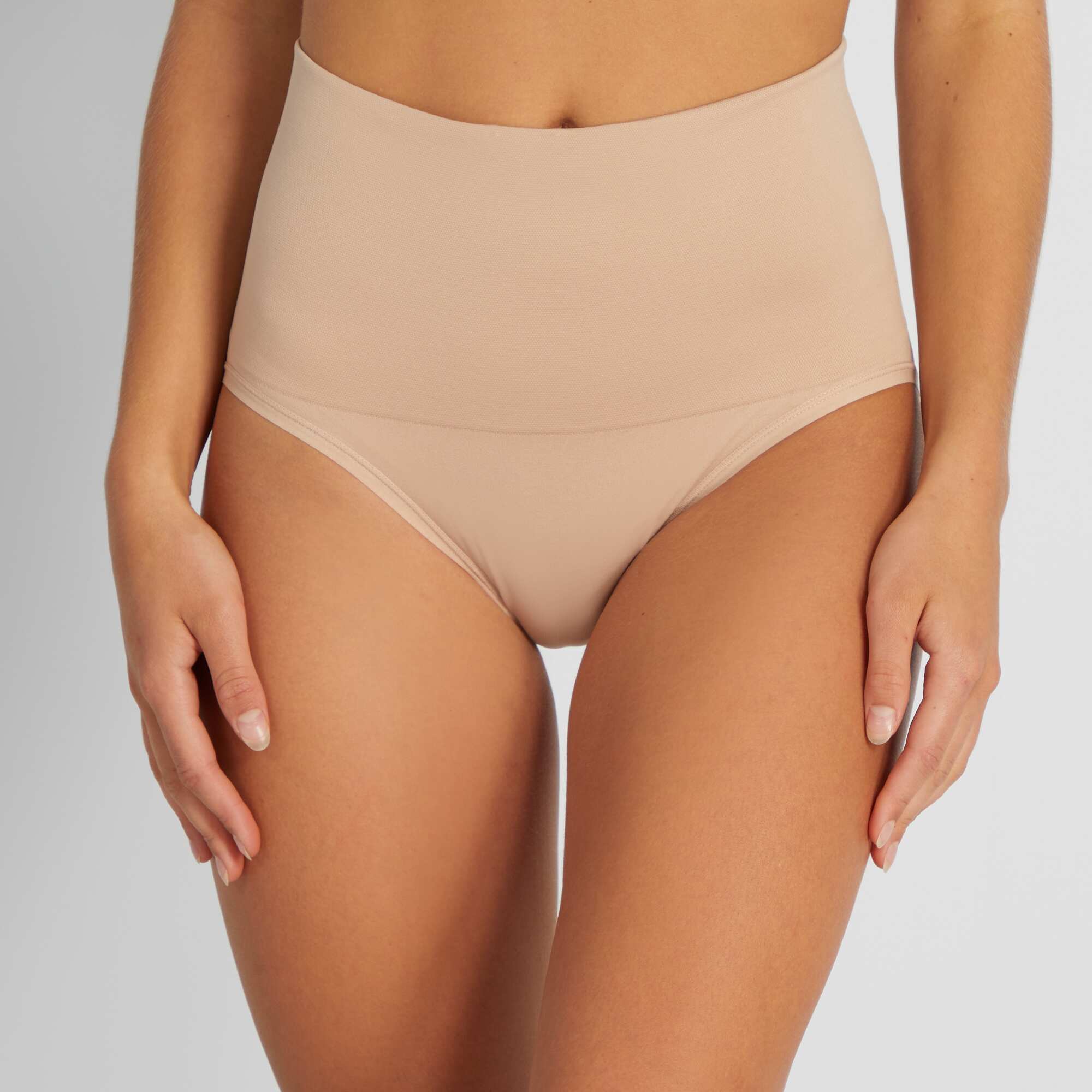 High-waisted control briefs PINK - Image 4
