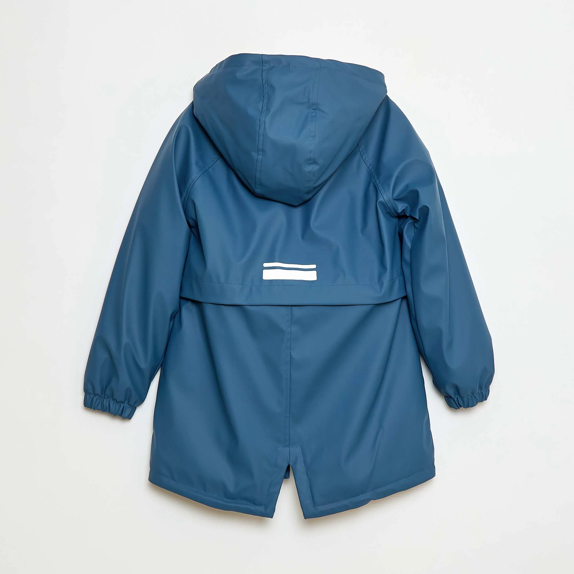 Hooded Parka with Sherpa Lining BLUE - Image 2