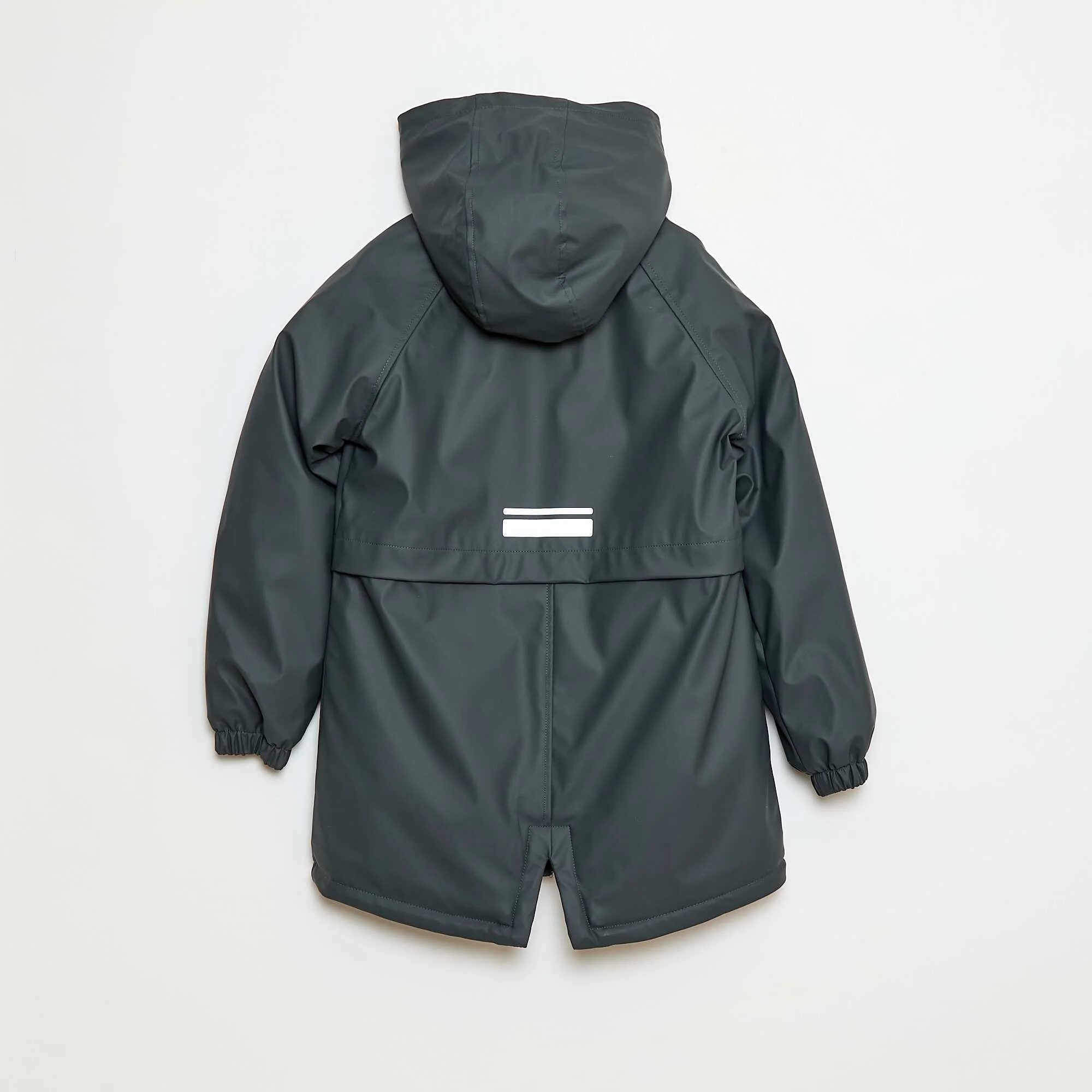 Hooded Sherpa-Lined Parka GREY - Image 2
