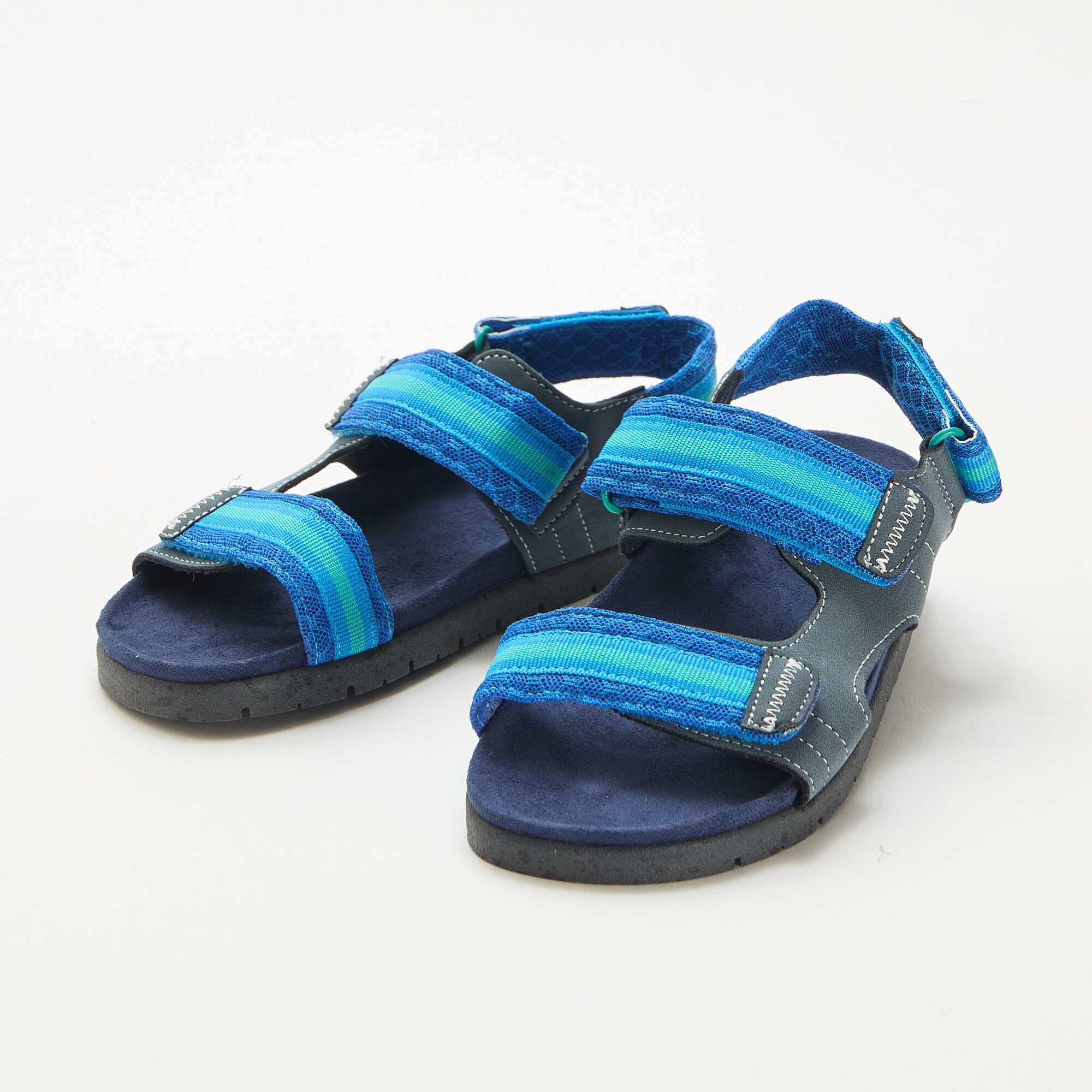 Hook-and-loop sandals BLUE - Image 5