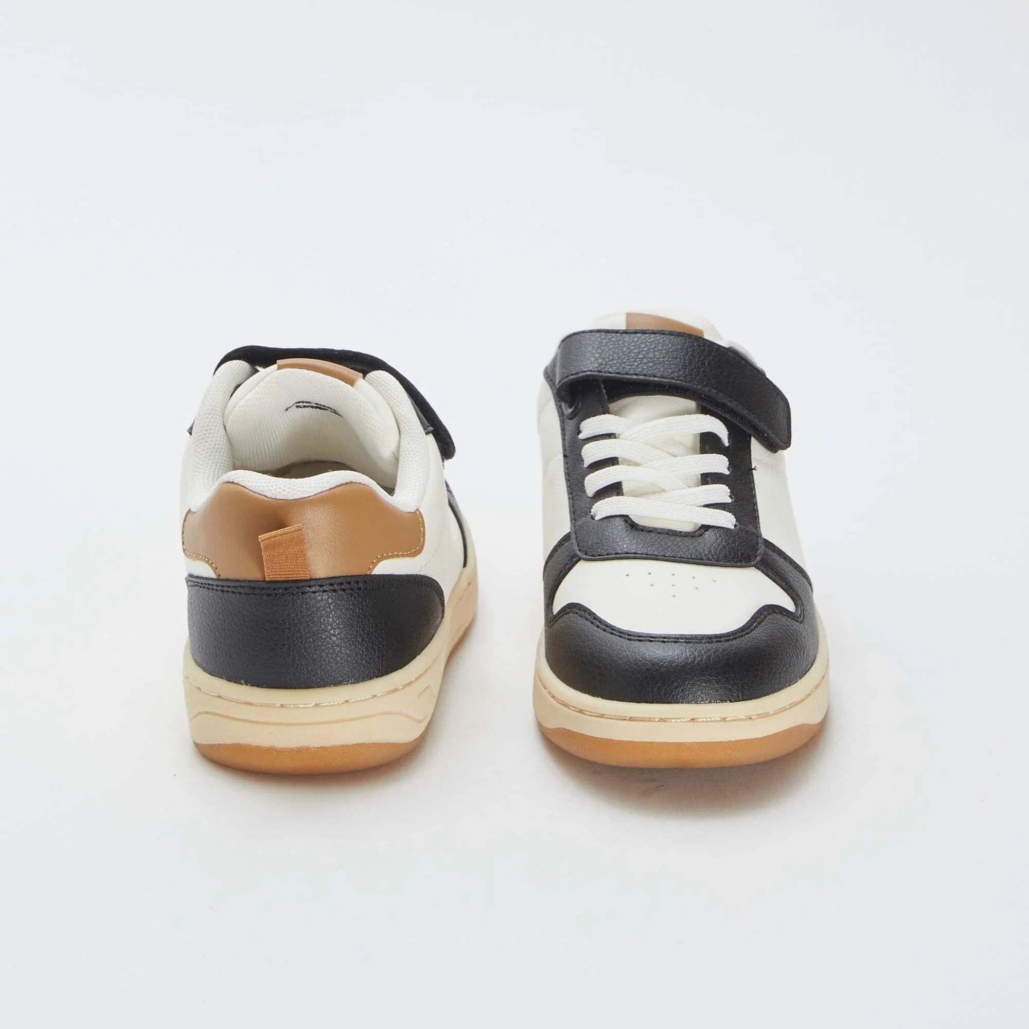 Hook and loop trainers BROWN - Image 3