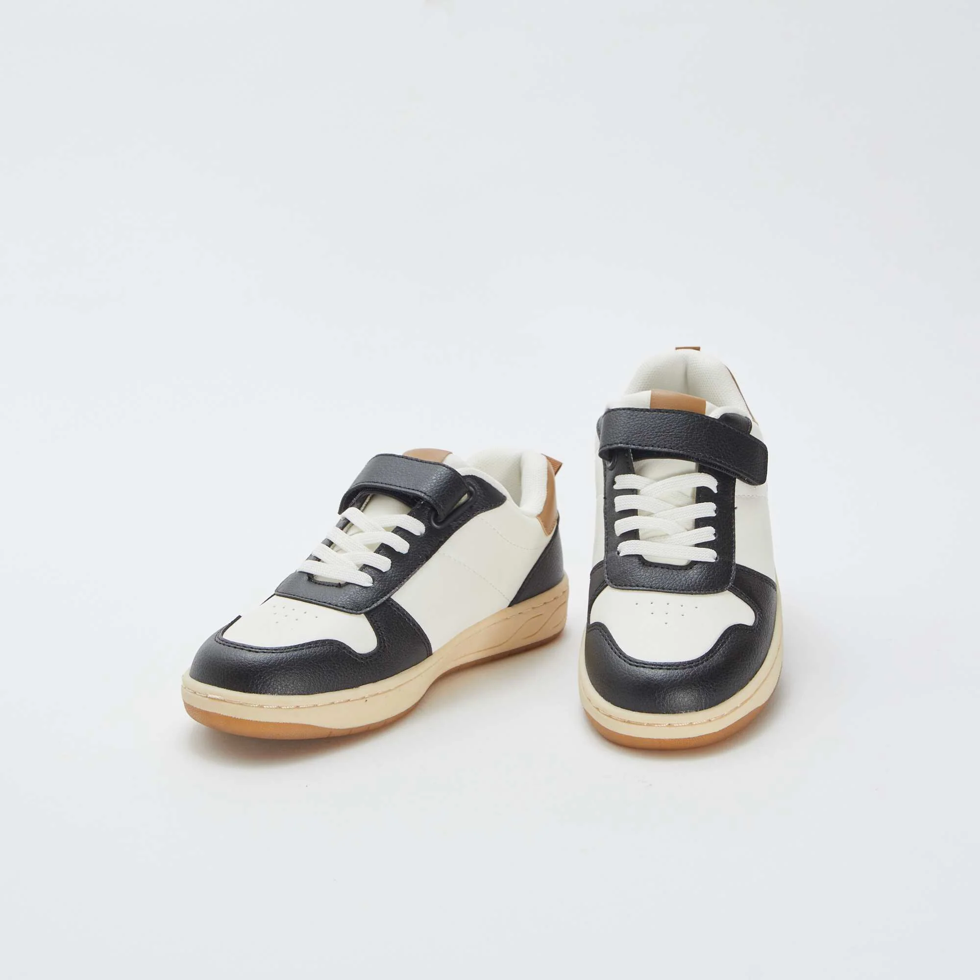Hook and loop trainers BROWN - Image 5