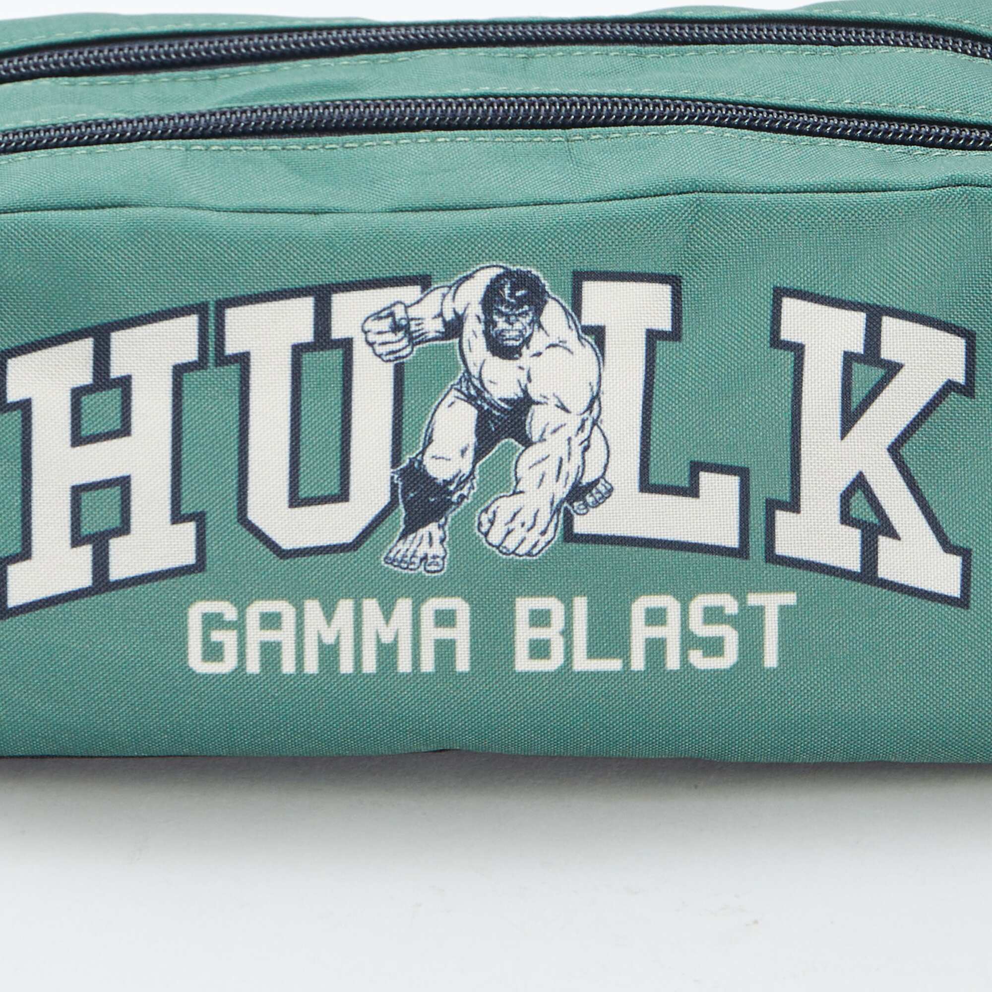 Hulk double compartment pencil case GREEN - Image 5