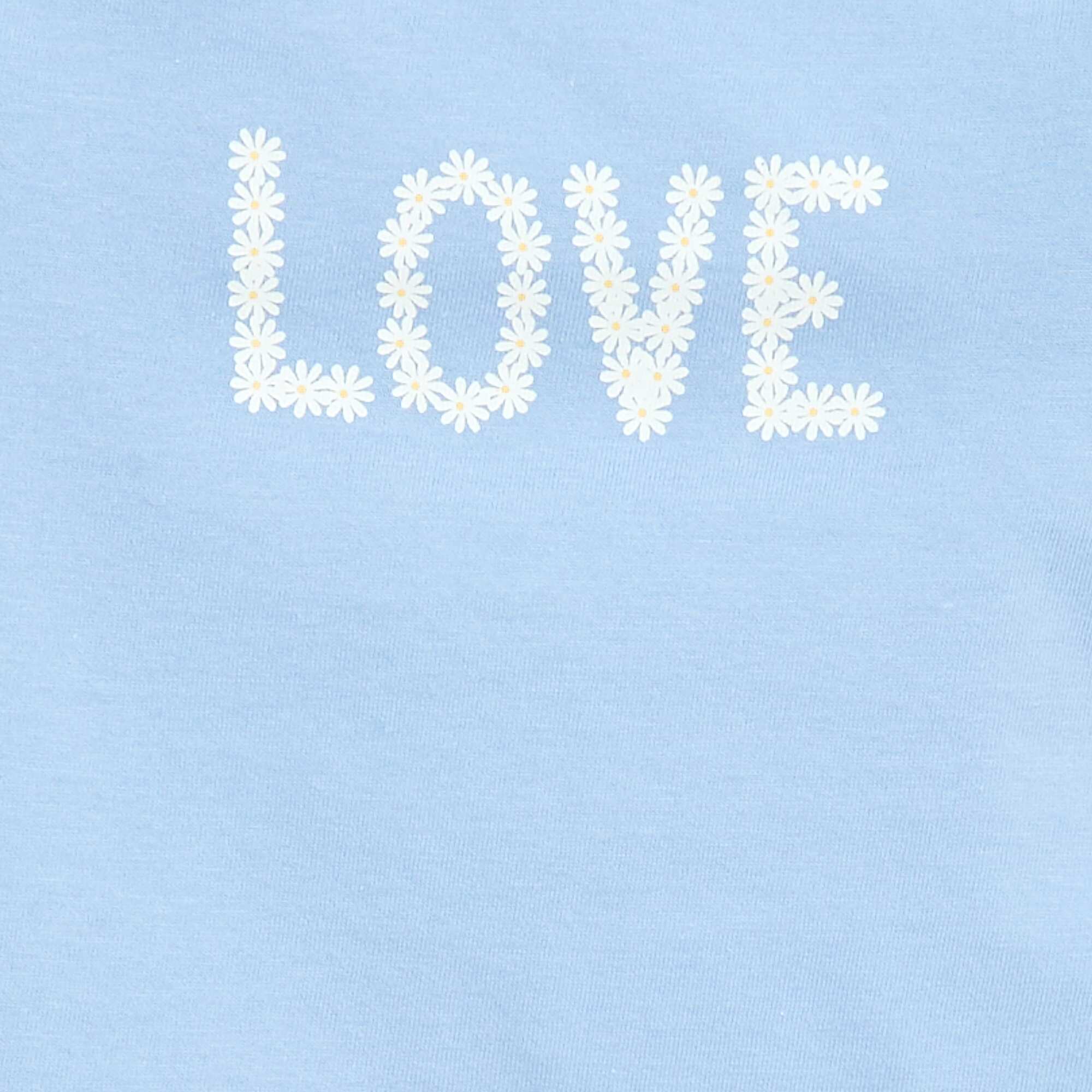 Jersey T-shirt with short sleeves BLUE - Image 2