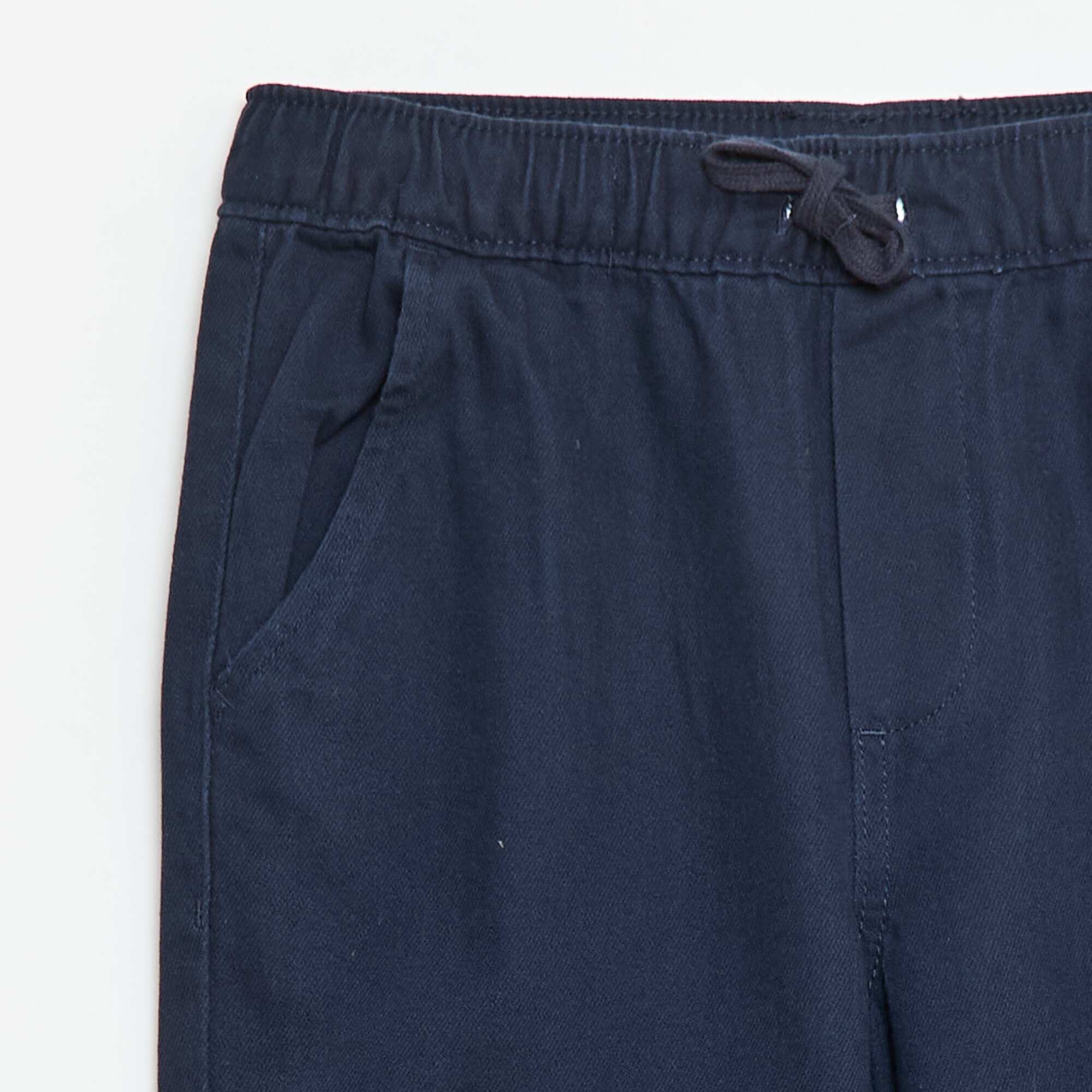 Jogger-style Trousers BLUE - Image 3