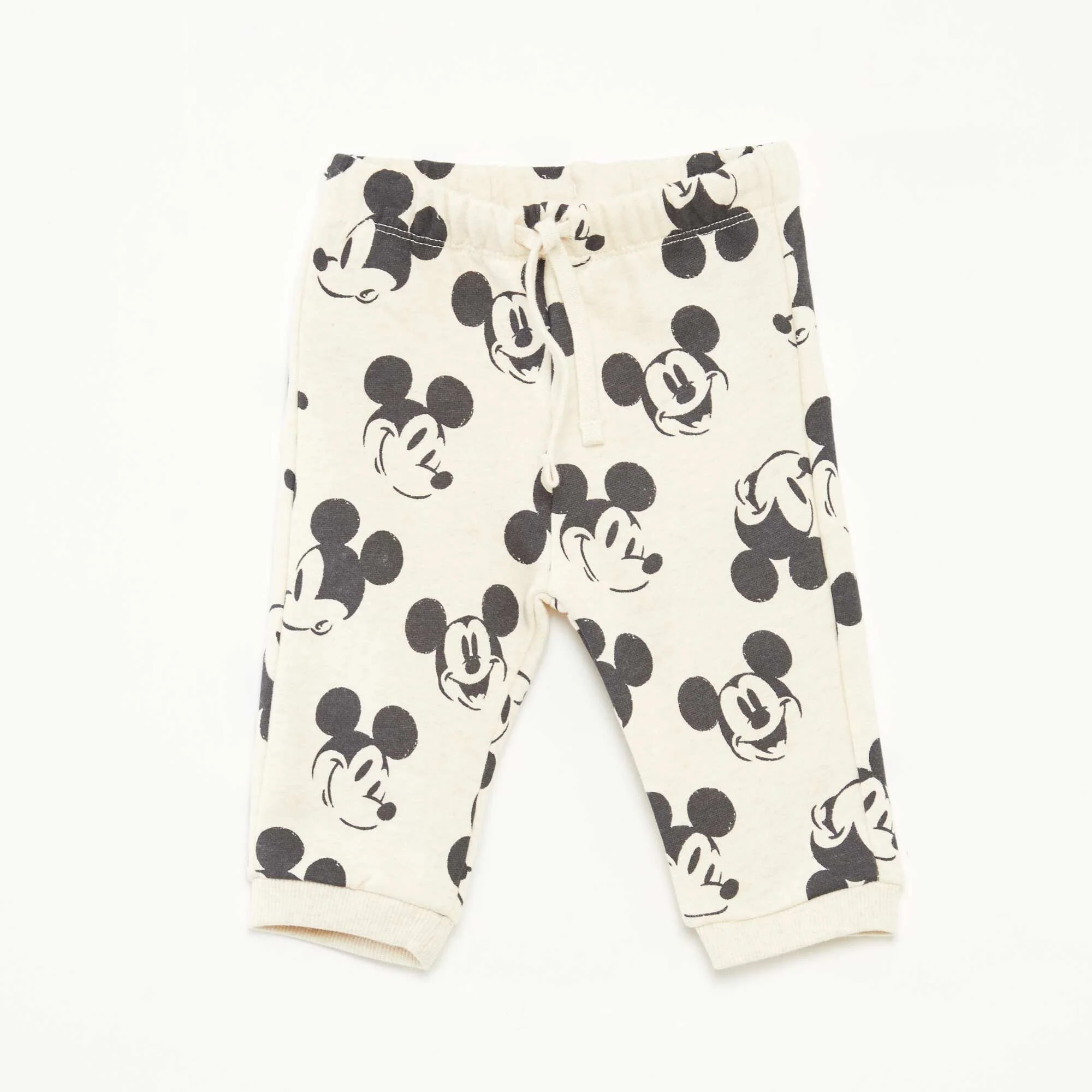 Joggers featuring their favourite 'Disney' character! - Disney Stitch joggers - Sweatshirt fabric BEIGE