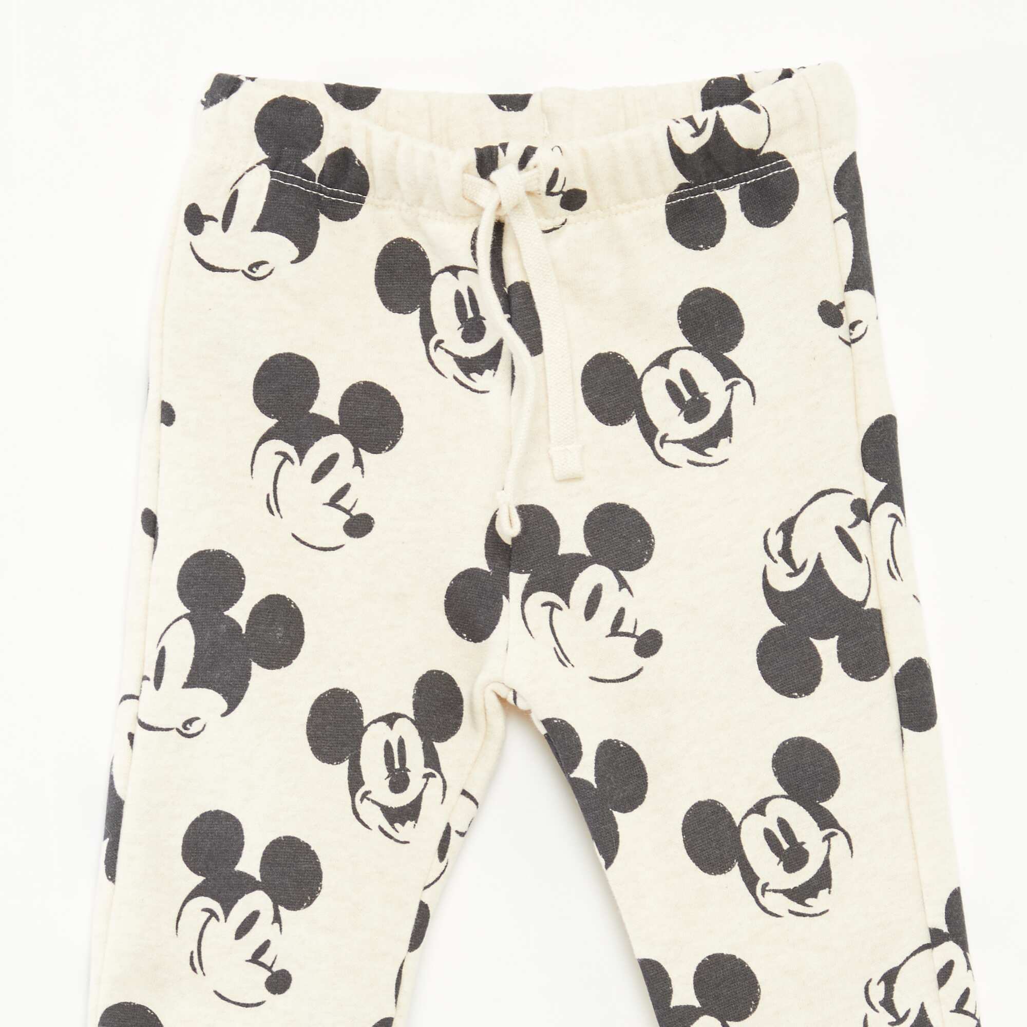 Joggers featuring their favourite 'Disney' character! - Disney Stitch joggers - Sweatshirt fabric BEIGE - Image 2