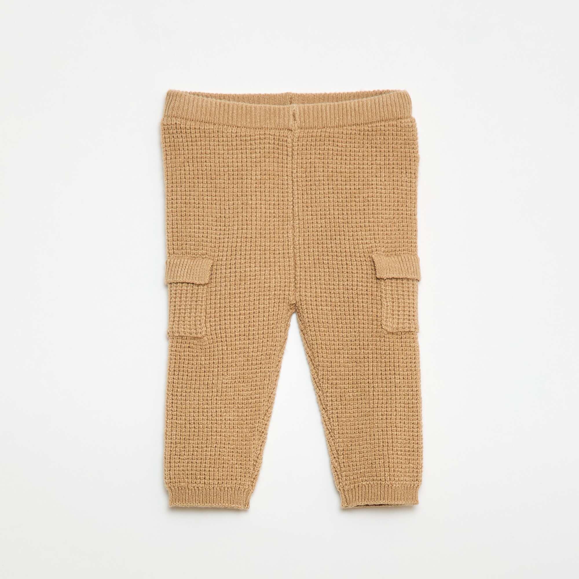 Knit Sweater + Pants Set - 2 Pieces BEIGE - Image 4
