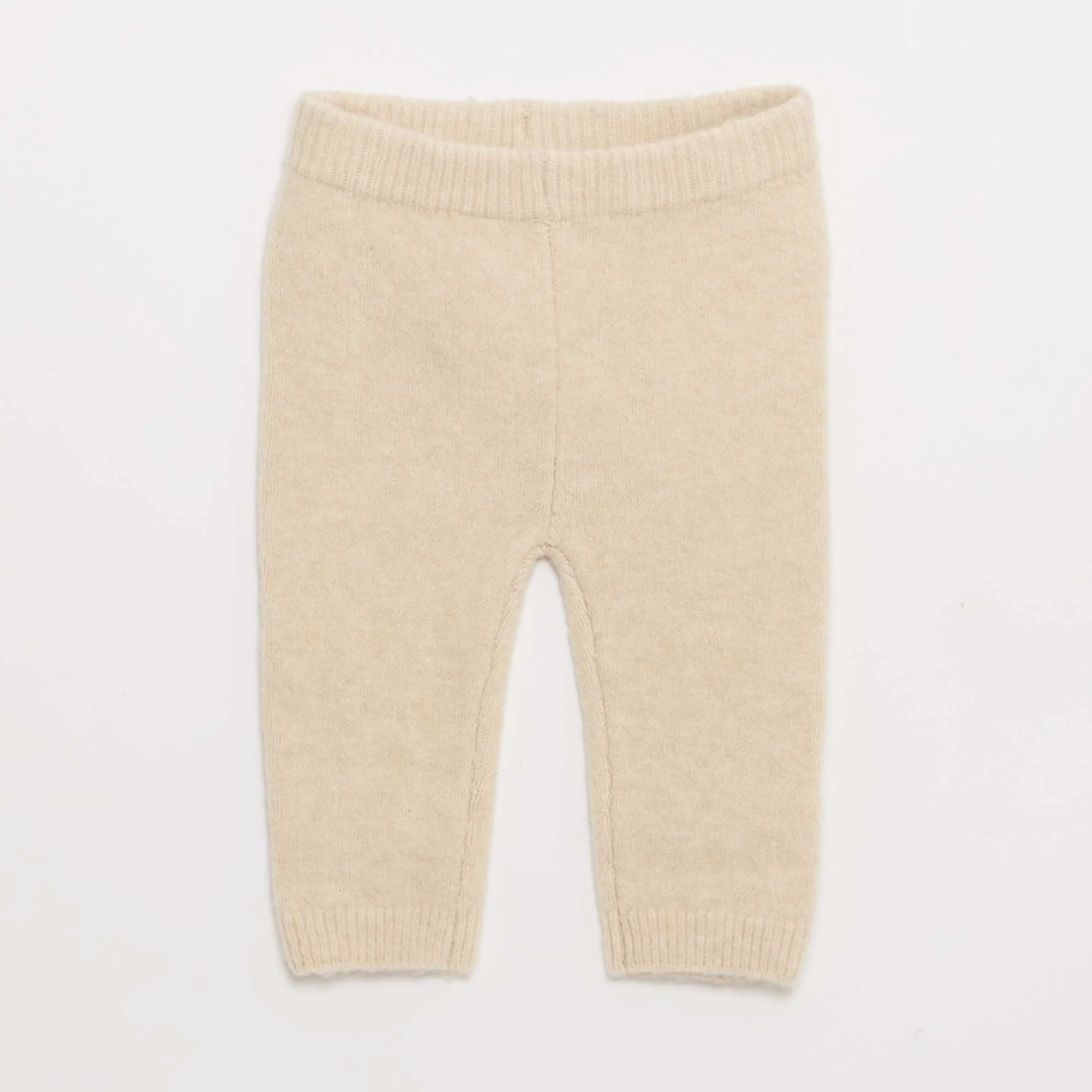 Knit Sweater + Pants Set - 2 Pieces BEIGE - Image 5