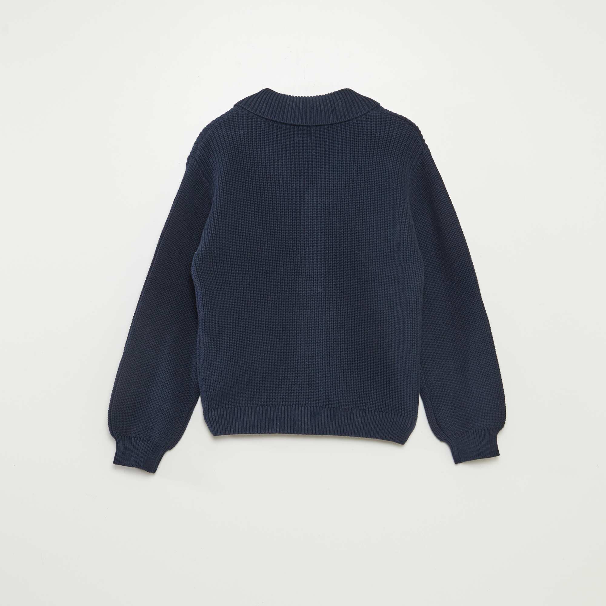 Knitted cardigan BLUE - Image 3